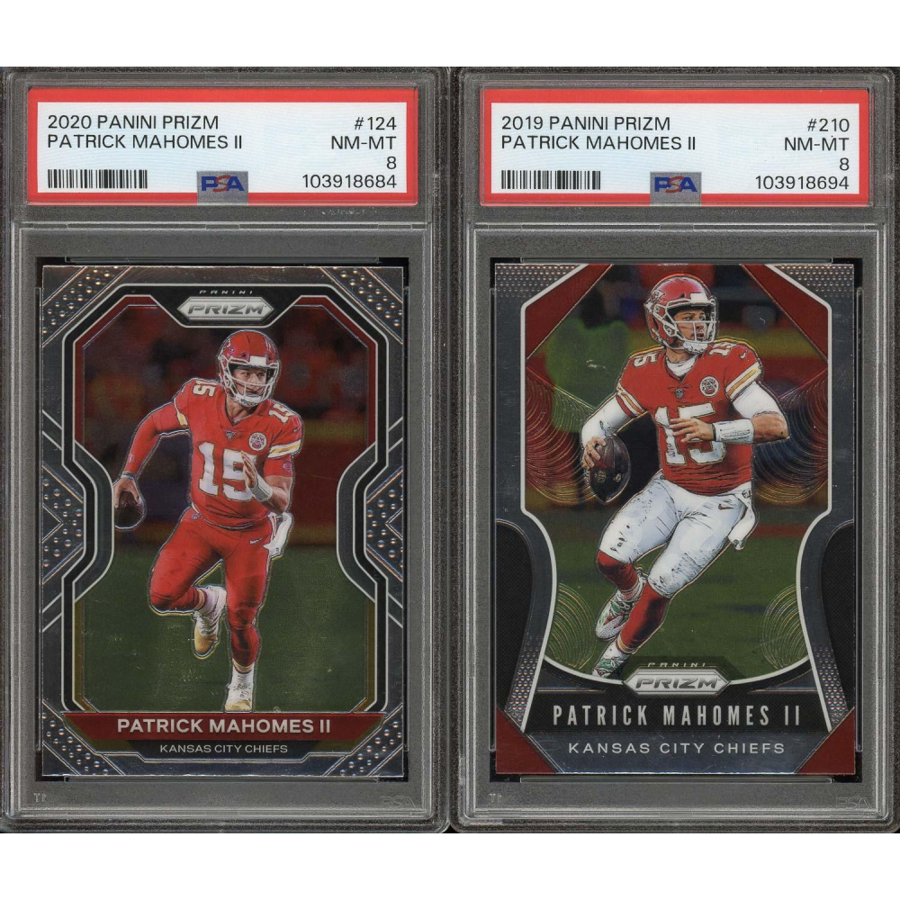 25枚限定 Panini パトリック・マホームズ PSA 8