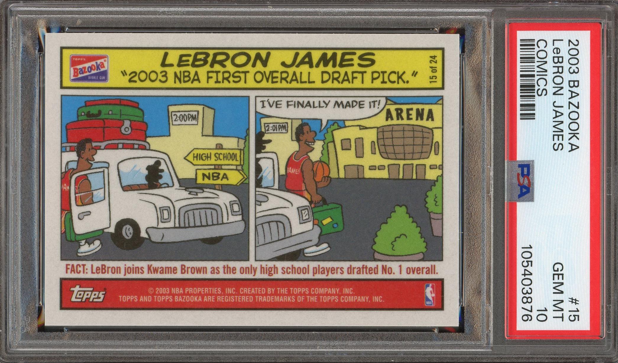 2003 bazooka lebron james