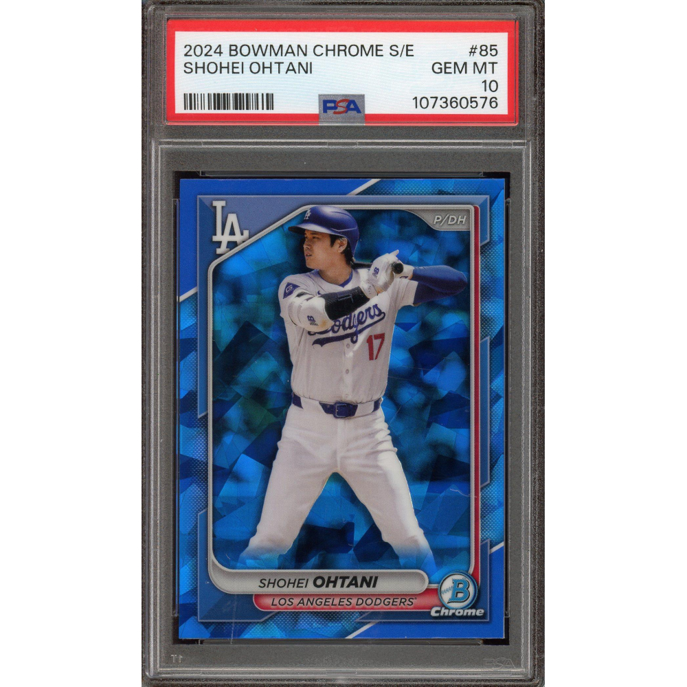 【PSA9鑑定品】大谷翔平2022 Bowman Chrome Sapphire PSA9鑑定品】大谷翔平2022 Bowman Chrome Sapphire - メルカリ