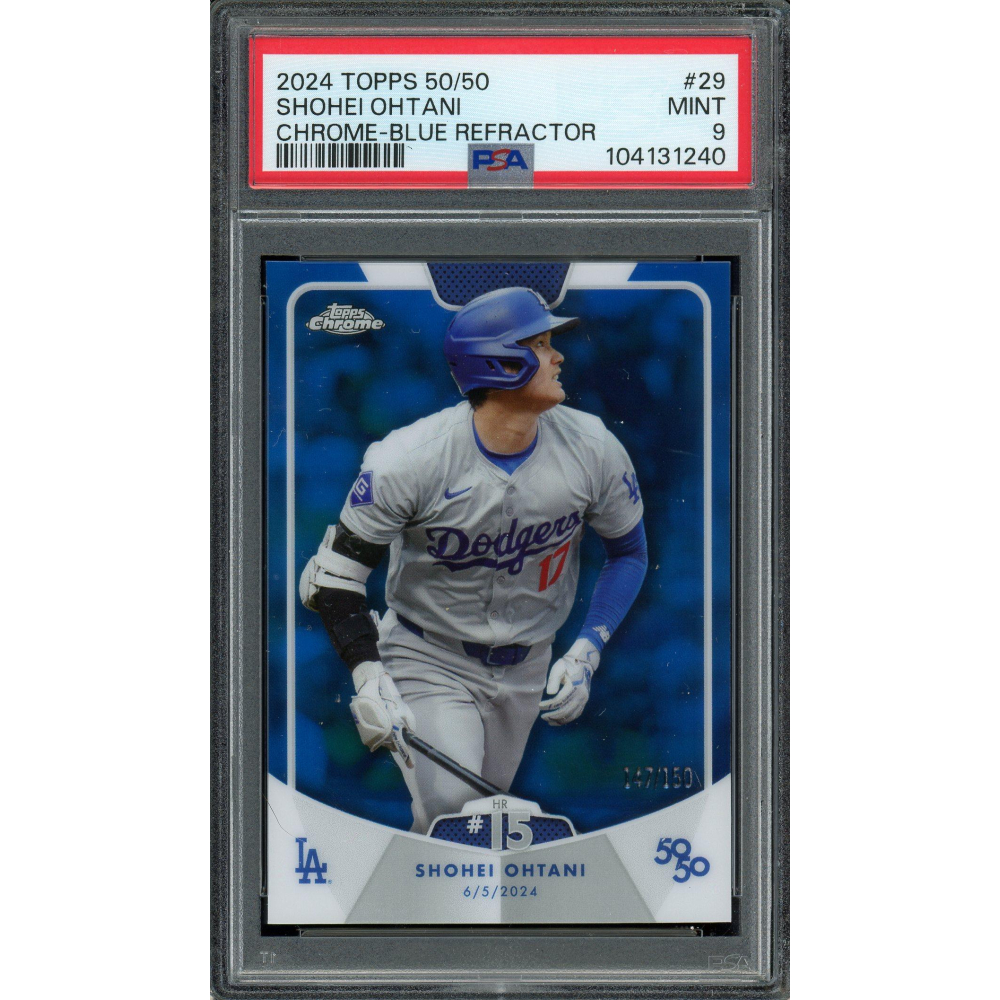 M*5様 150枚限定 大谷翔平 2023 Topps Chrome BLUE 大谷翔平 Topps 50/50 150枚限定 カラーマッチ 【公式通販】