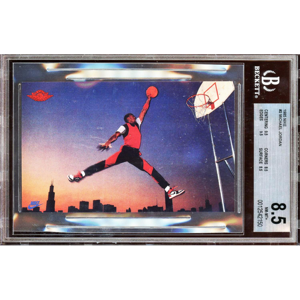 michael jordan 1985 card
