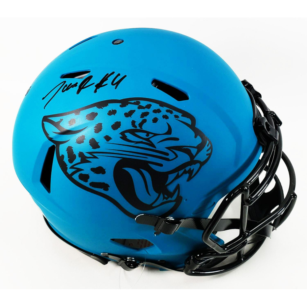 Authentic Helmet: Tank Bigsby Signed Full Size Jacksonville Jaguars Rave  Alternate Speed Authentic Helmet (JSA Witness COA) | Auction of Champions