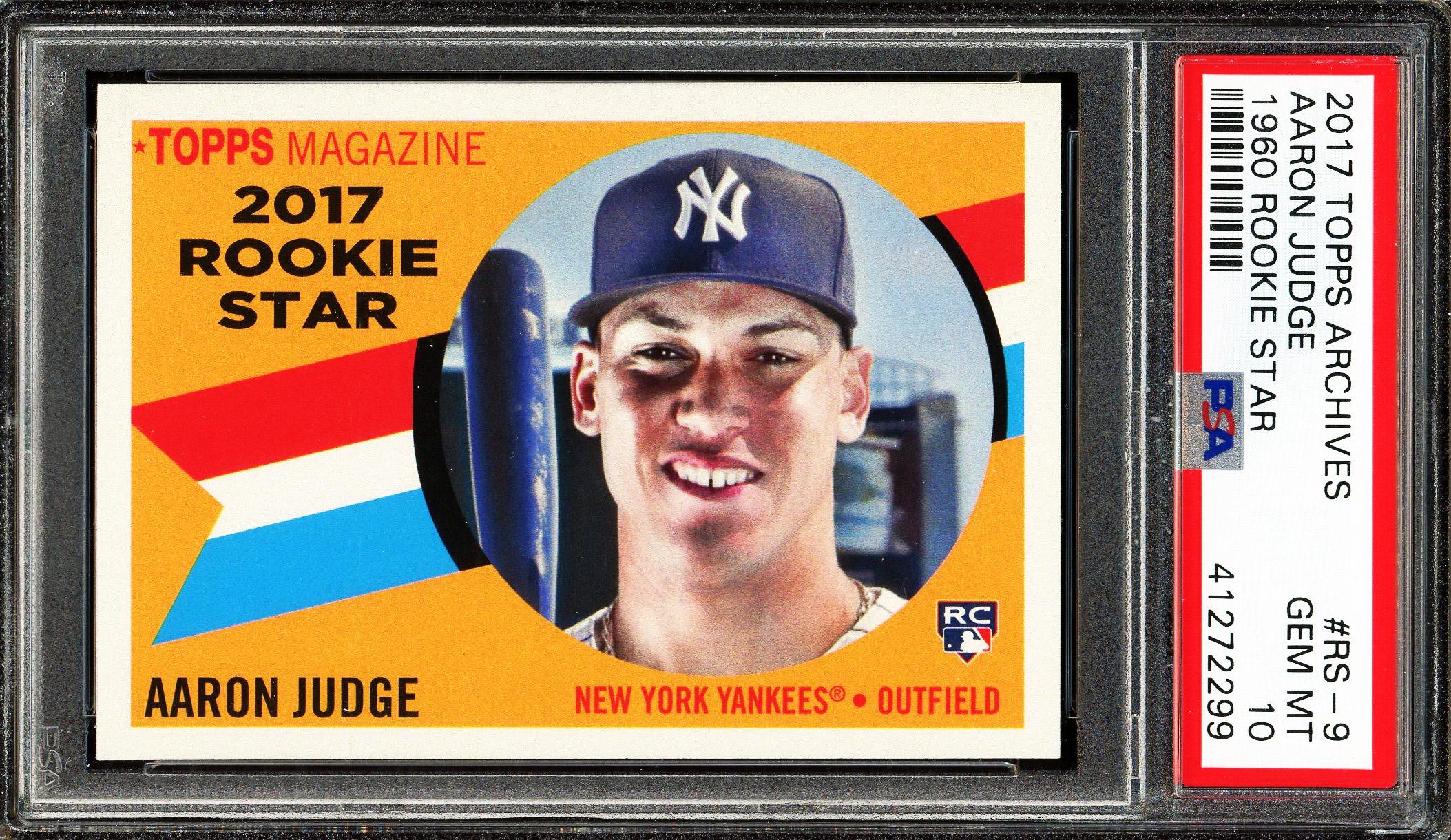 aaron judge graded cards 10 Rookie 2014 Topps Heritage #175, ROY, Yankees You will receive the exact item in the photographs The best Aaron Judge trading