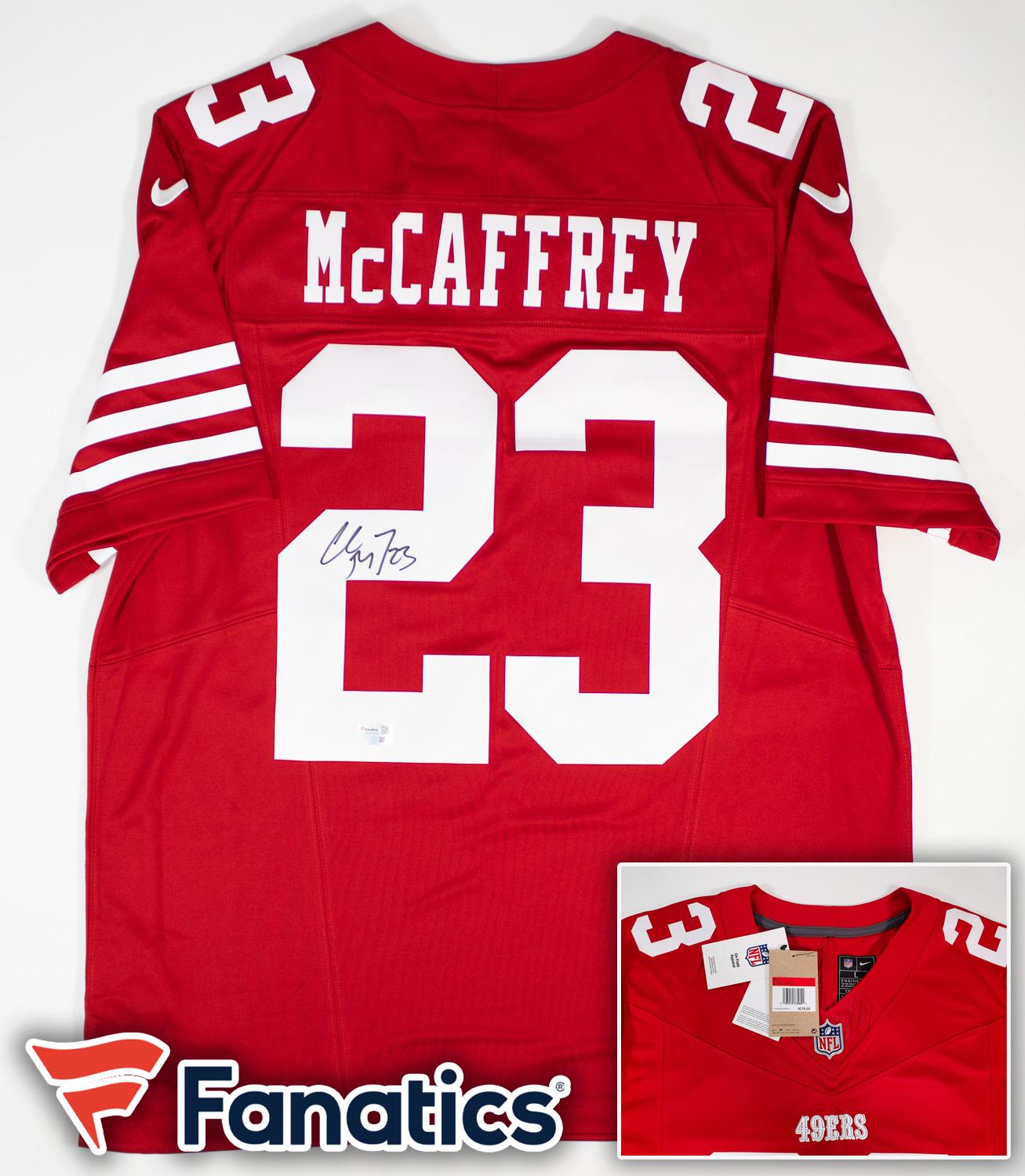 Christian McCaffrey Signed San Francisco 49ers Nike NFL