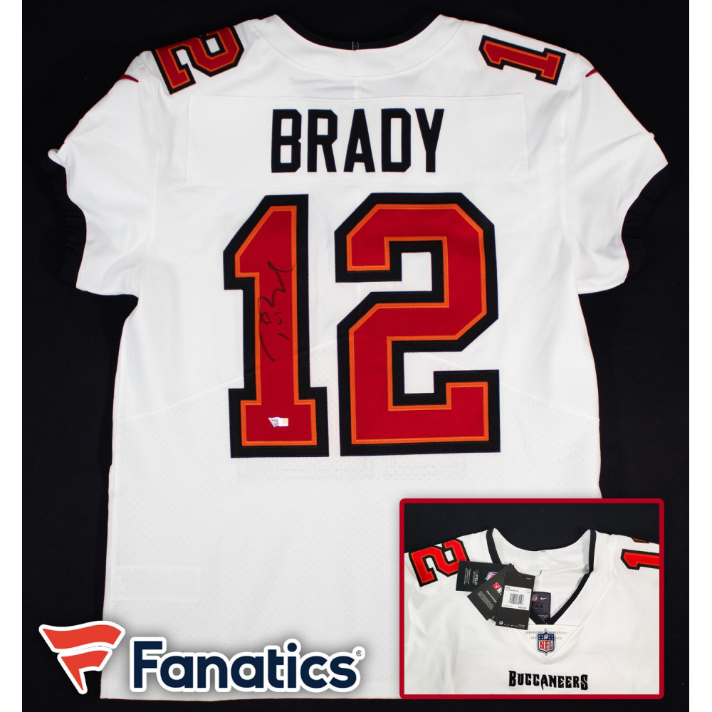 Tom Brady Signed Tampa Bay Buccaneers Nike NFL Authentic On-Field