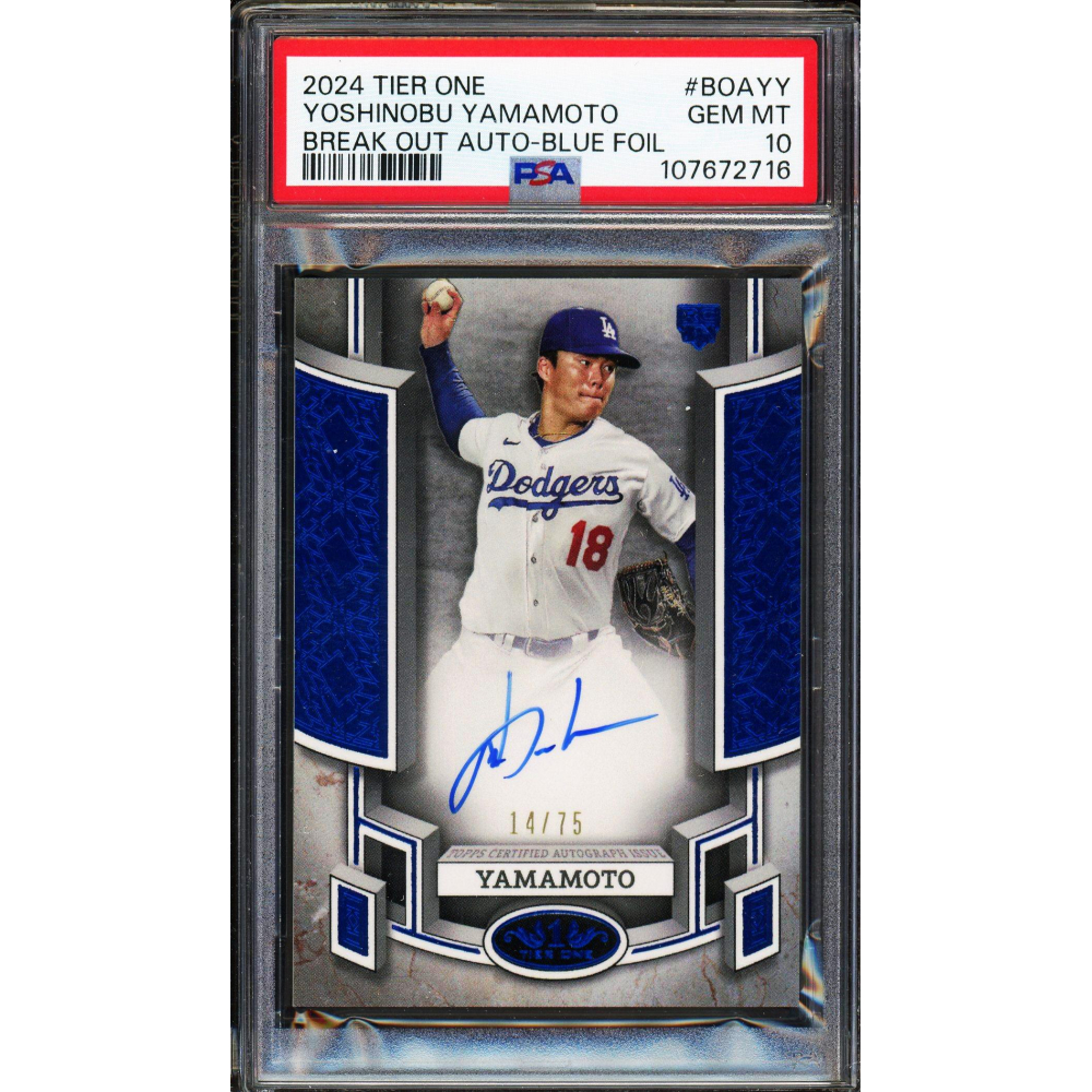 2024 Topps Tier One Break Out Autographs Red Foil #BOACC2 Colton