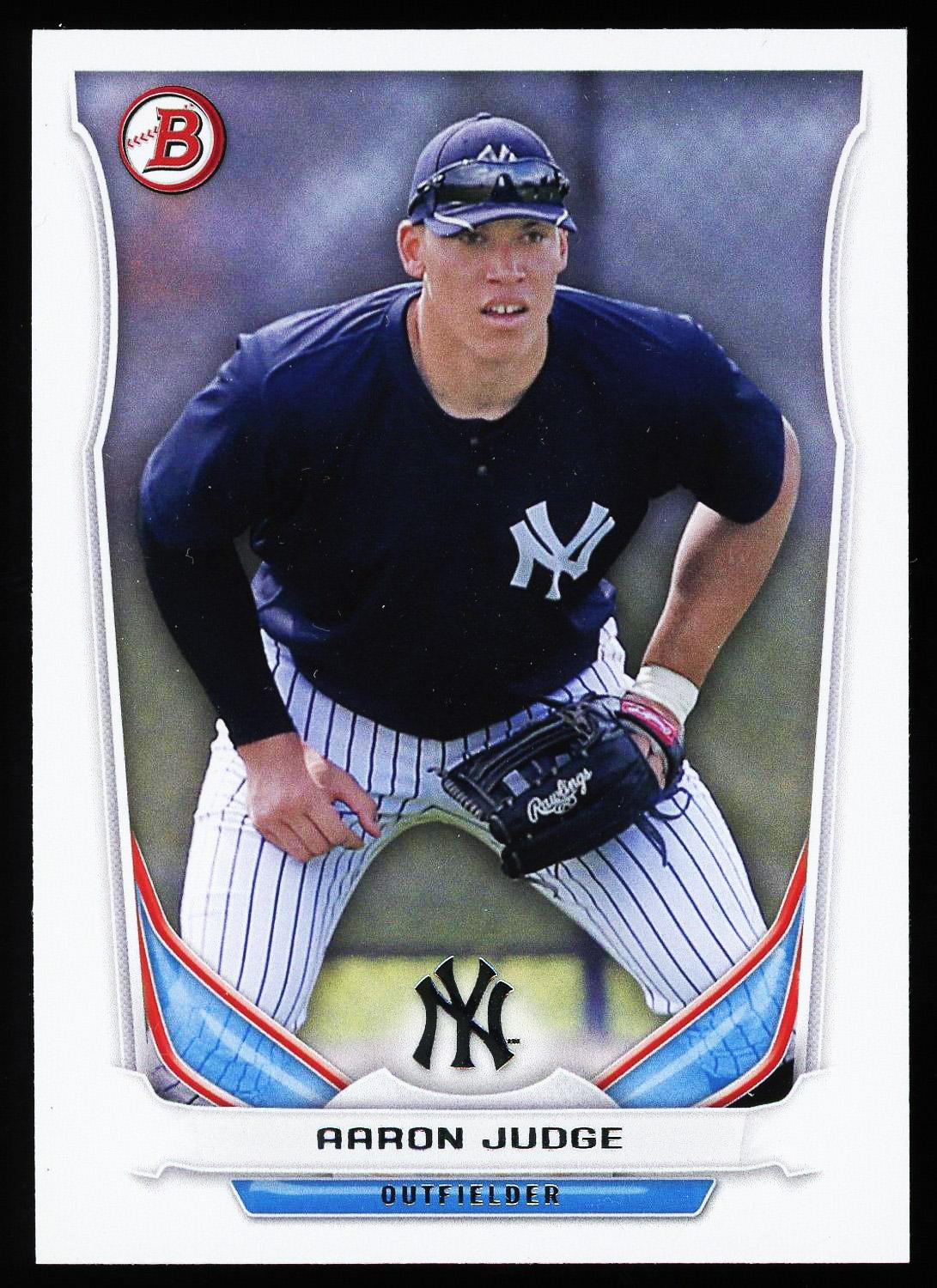 Aaron Judge 2014 Bowman Top Prospects Card | Auction of Champions