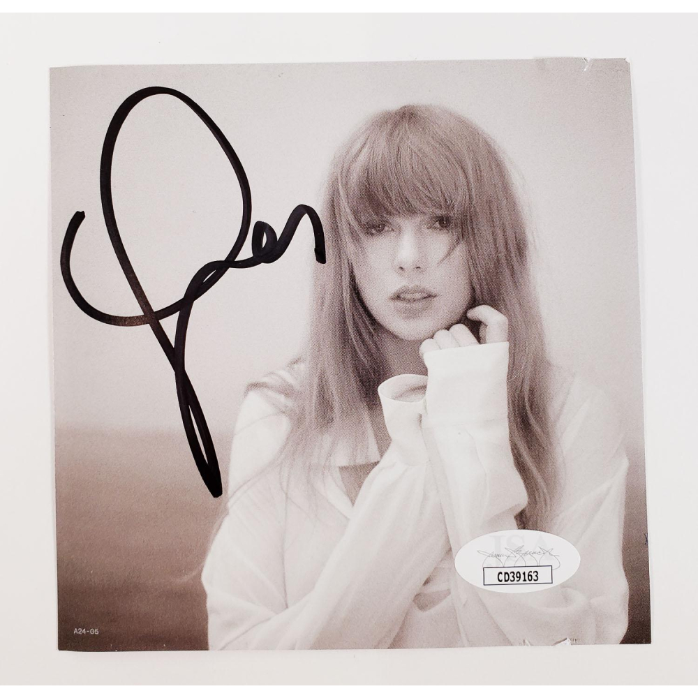 Taylor Swift Signed 'The Tortured Poets Department' CD