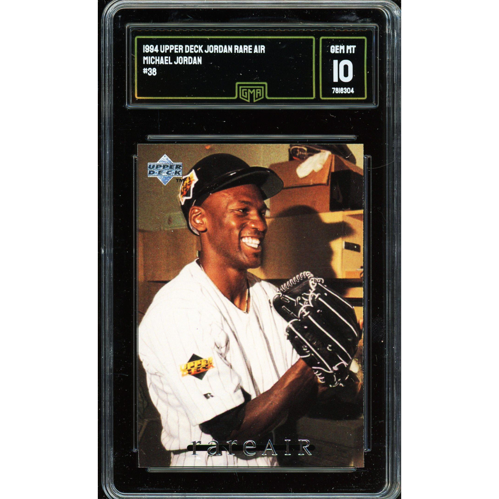 Michael Jordan 1994 Upper Deck Jordan Rare Air Card #38 Encapsulated |  Auction of Champions