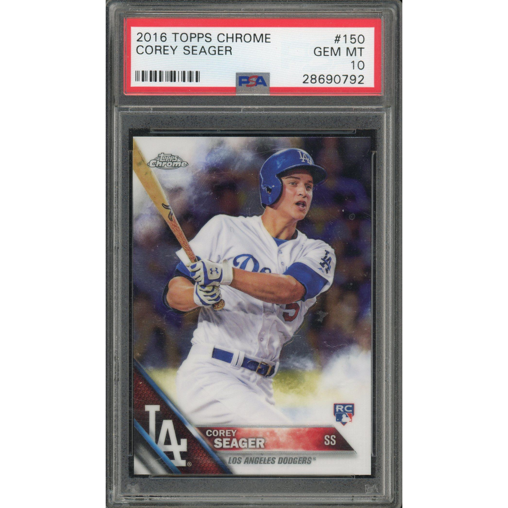 その他 COREY SEAGER Topps Chrome auto blue Amazon.com: 2016 Topps Chrome Baseball #RA-CS Corey Seager