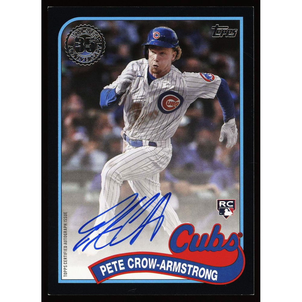 Pete Crow Armstrong 2024 Topps 35th Anniversary Autograph Rookie