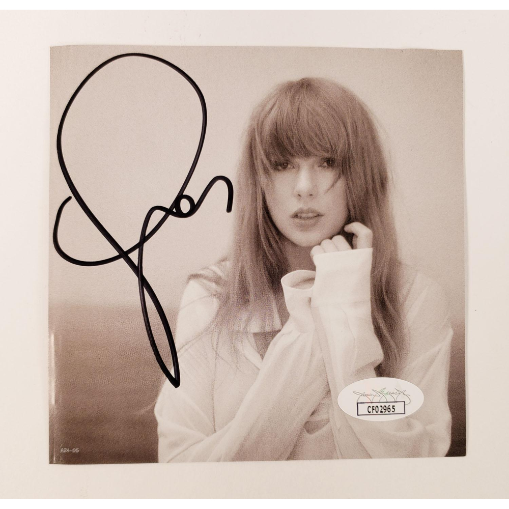 Taylor Swift TTPD RSD サイン入りレター、CD インサート Taylor Swift Tortured Poets Department CD & Signed Insert w