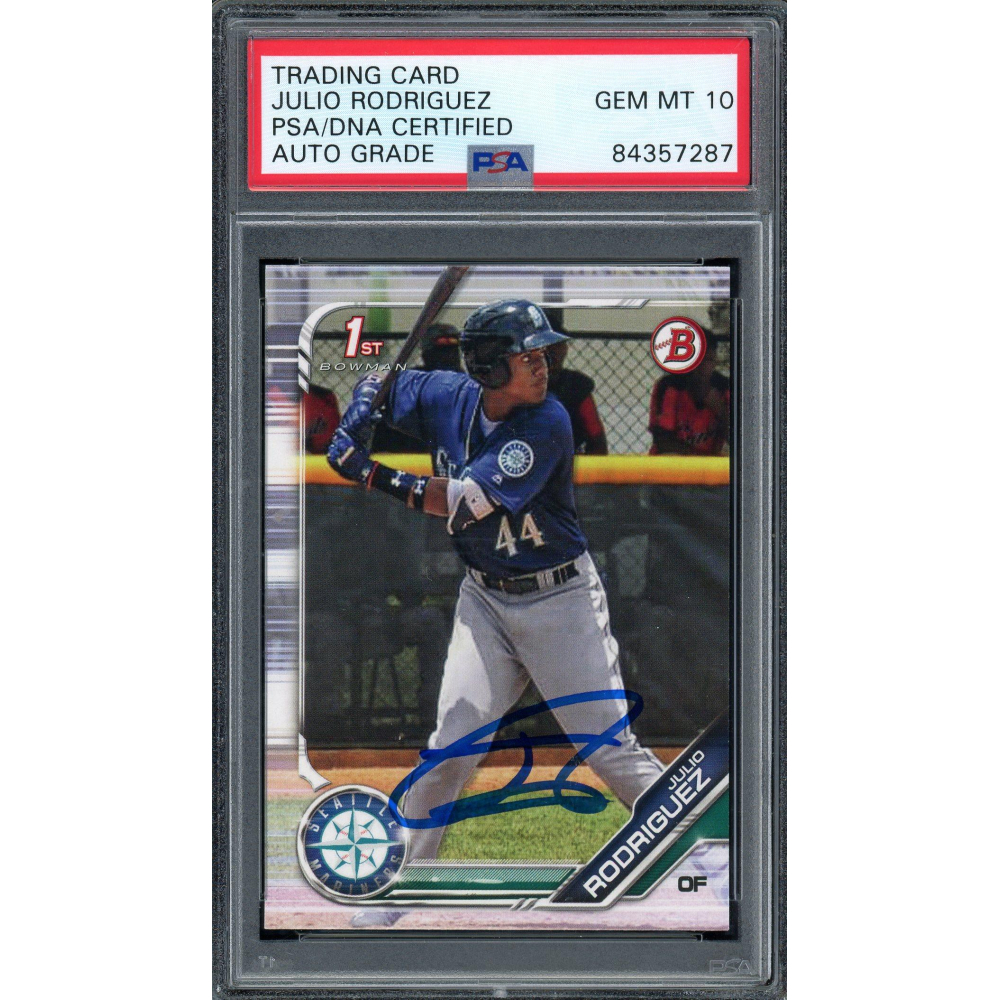 その他 PSA10 julio Rodriguez bowman's best auto Julio Rodriguez - 2022 Bowman's Best PSA 10 | eBay