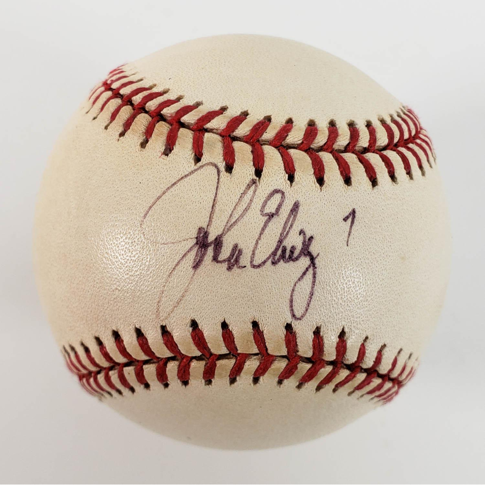 John Elway Signed ONL Baseball (JSA COA) | Auction of Champions