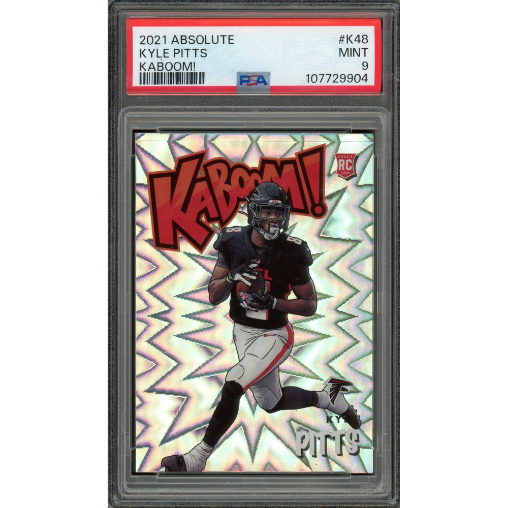 Kyle Pitts 2021 Panini Absolute Kaboom! Rookie Card PSA 9 | Auction of  Champions