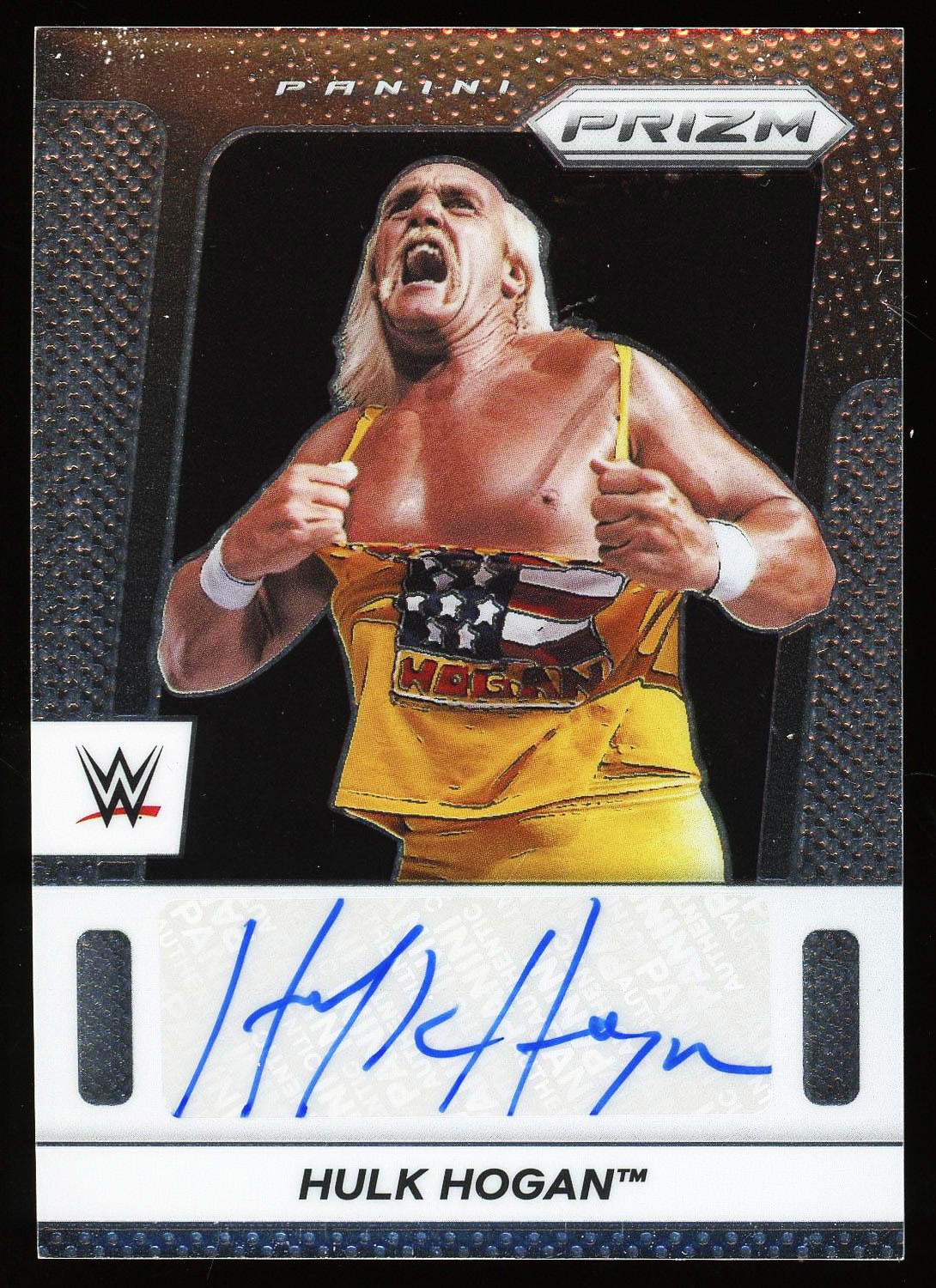 Hulk Hogan 2024 Prizm WWE Autograph Card | Auction of Champions