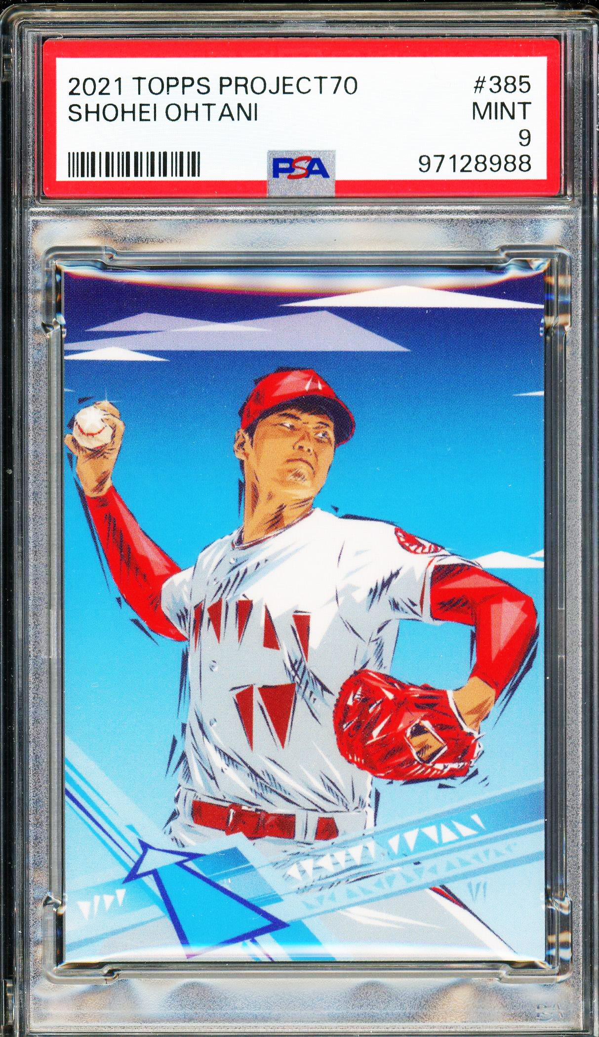 Shohei Ohtani 2021 Topps Project 70 Card #385 PSA 9 | Auction of