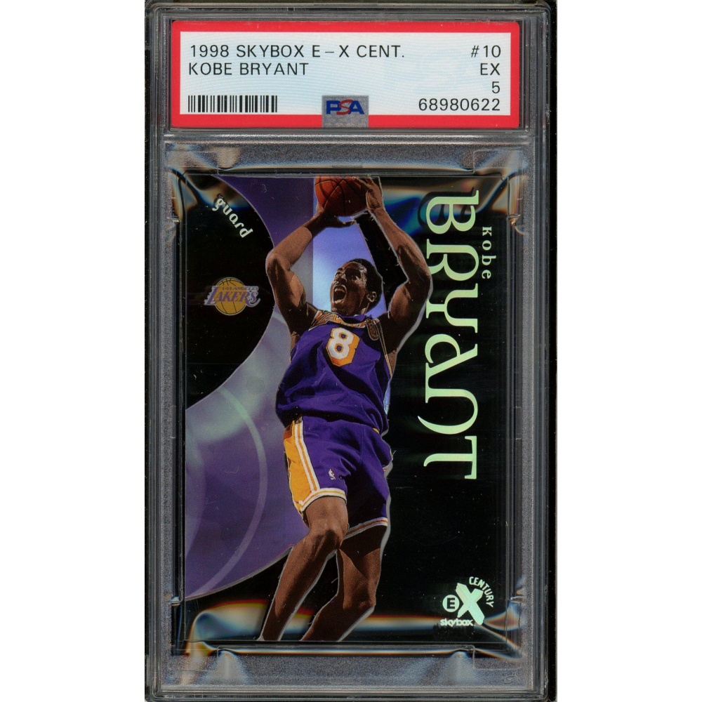 Kobe Bryant 1998 Skybox E-X Century Card #10 PSA 5 | Auction of
