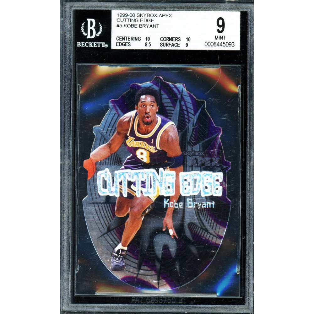 その他 1999 Skybox Apex Cutting Edge KOBE 1999-00 Skybox Apex #5CE KOBE BRYANT Cutting Edge Die-Cut Graded