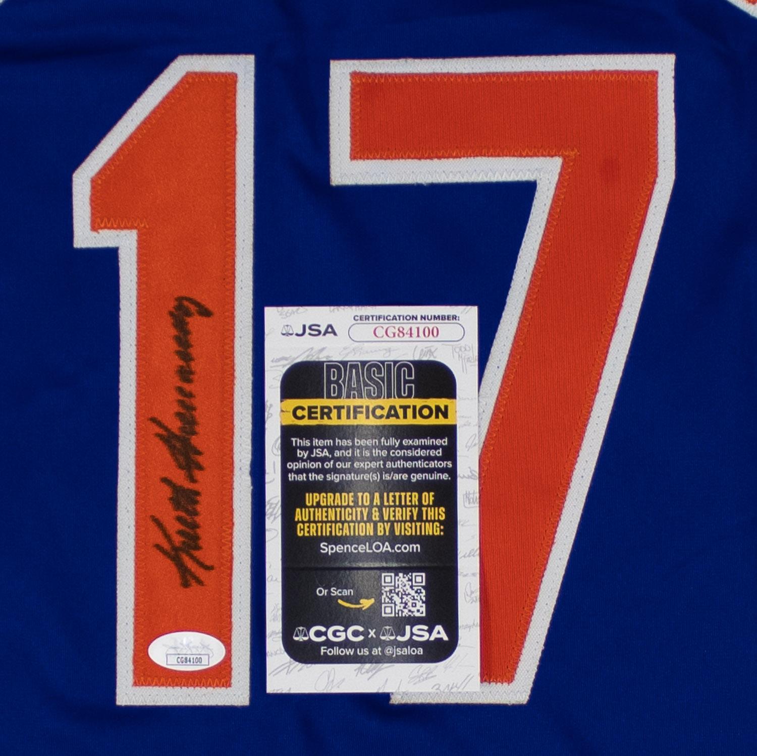 Keith Hernandez Signed New York Mets Custom Jersey (JSA COA) | Auction ...