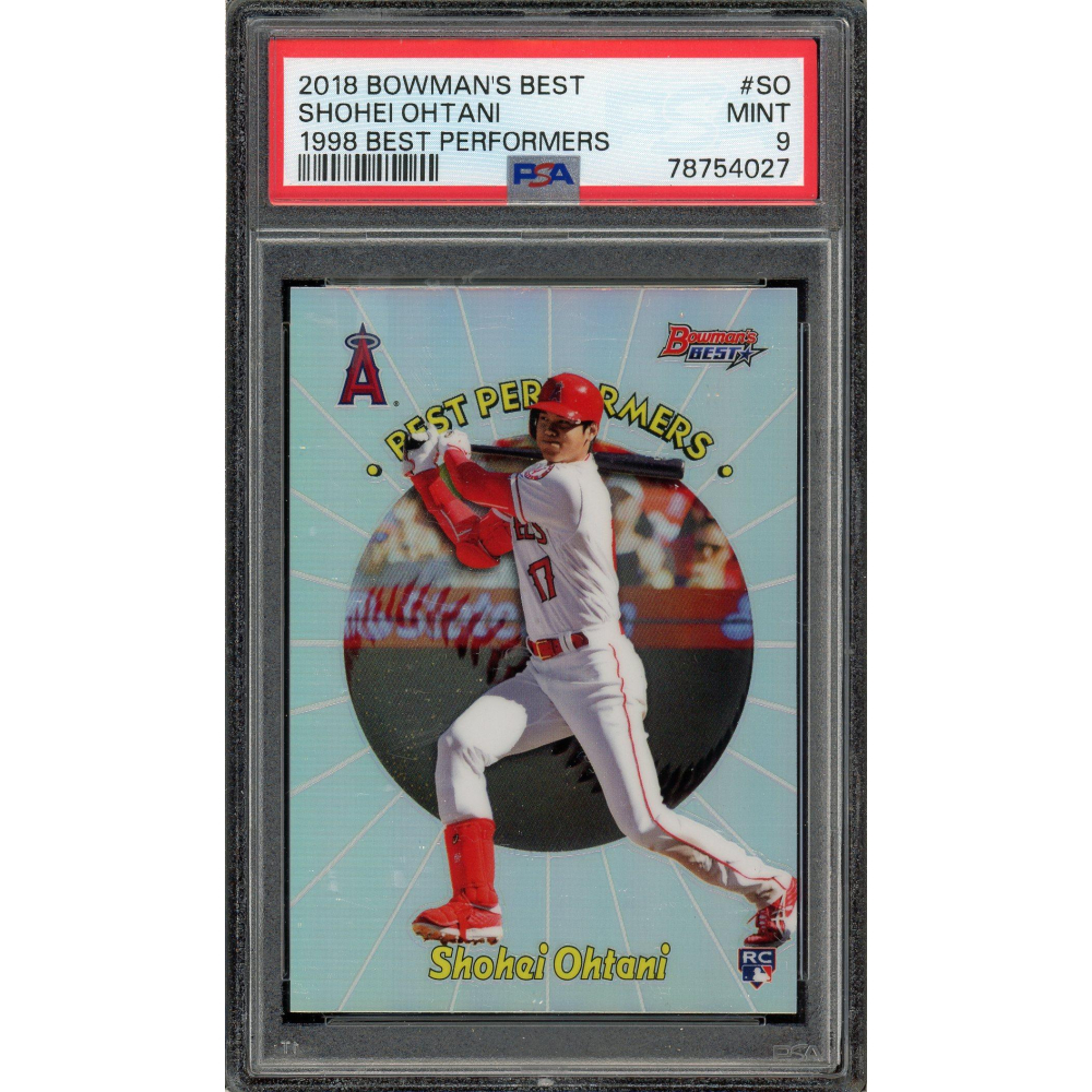 Shohei Ohtani 2018 Bowman's Best 1998 Best Performers Rookie