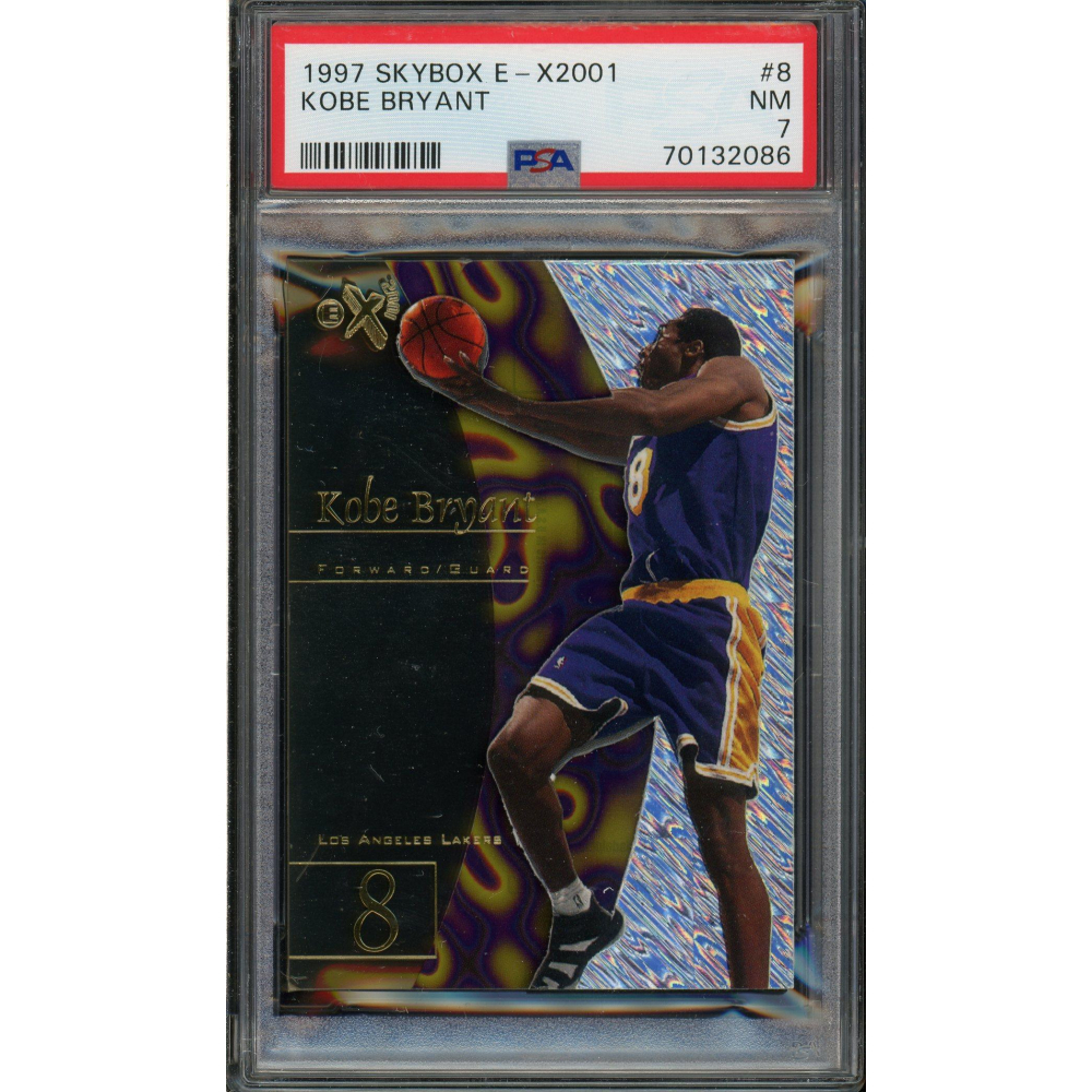 Kobe Bryant 1997 Skybox EX 2001 Card #8 PSA 7 | Auction of Champions
