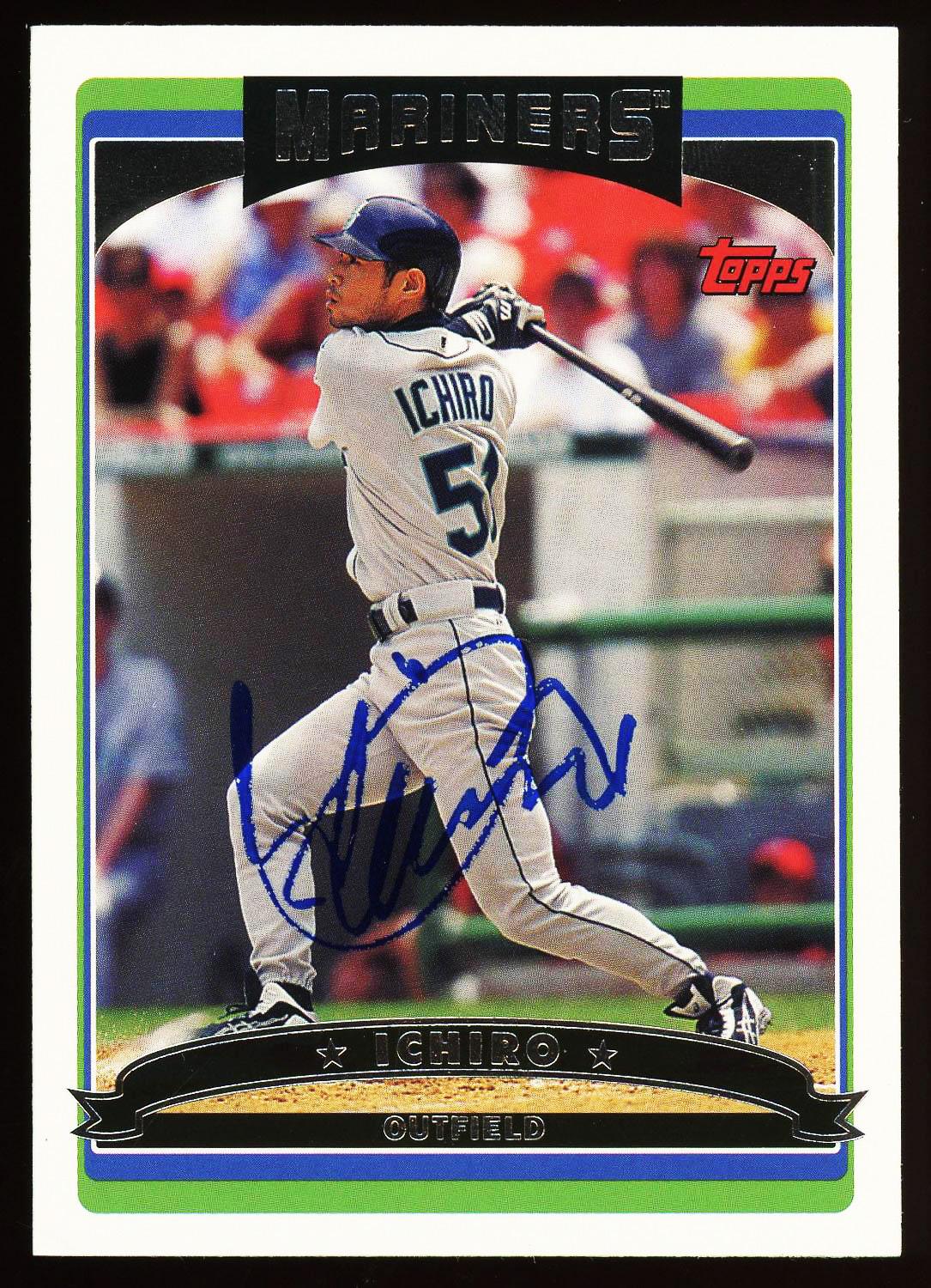 Ichiro Suzuki Signed 2006 Topps Card (Beckett COA) | Auction of
