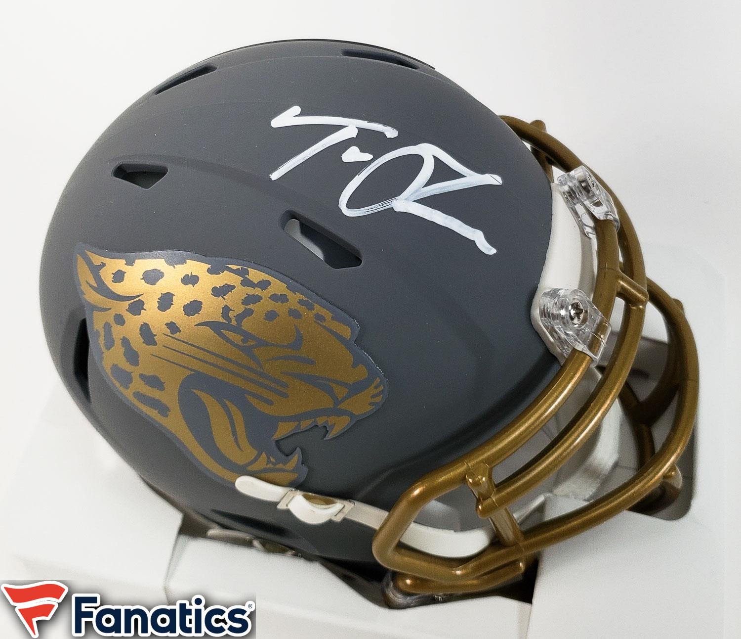 Trevor Lawrence Signed Jacksonville Jaguars Slate Alternate Speed Trevor Lawrence Signed Jacksonville Jaguars Slate Alternate Speed