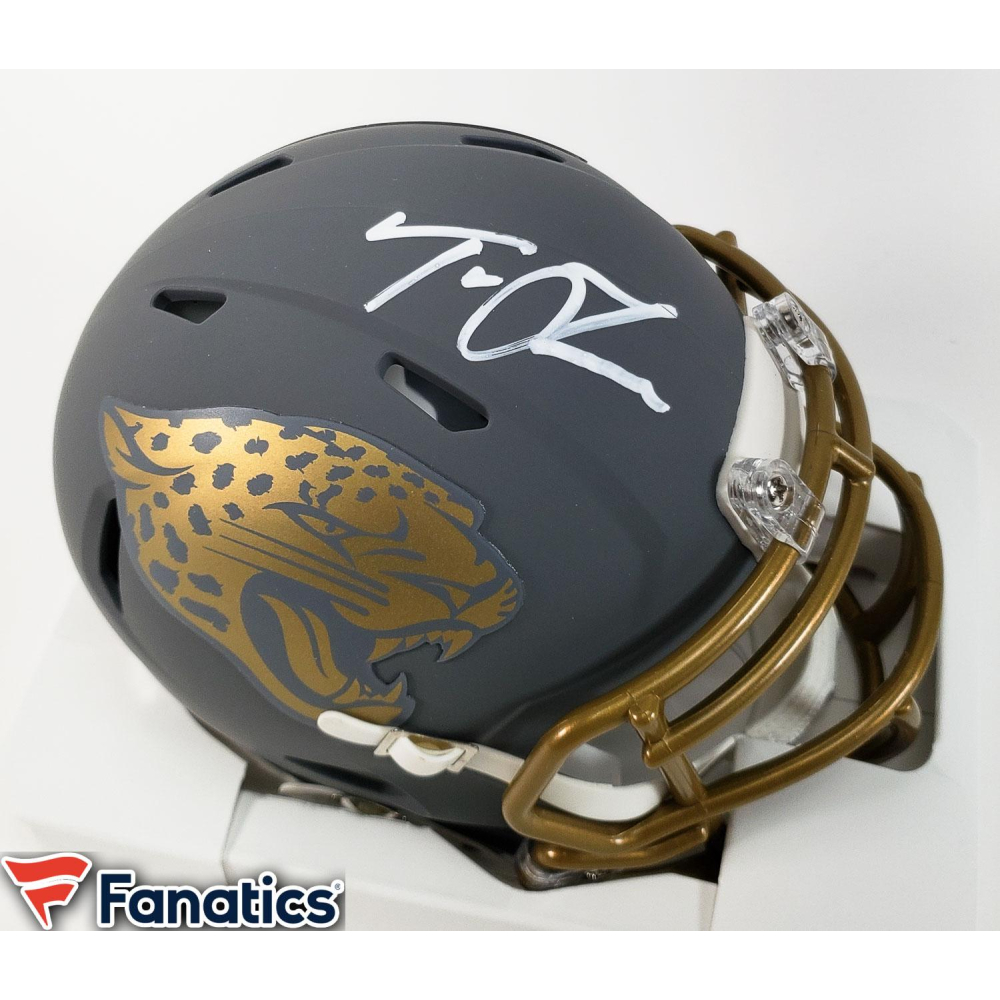 Trevor Lawrence Signed Jacksonville Jaguars Slate Alternate Speed
