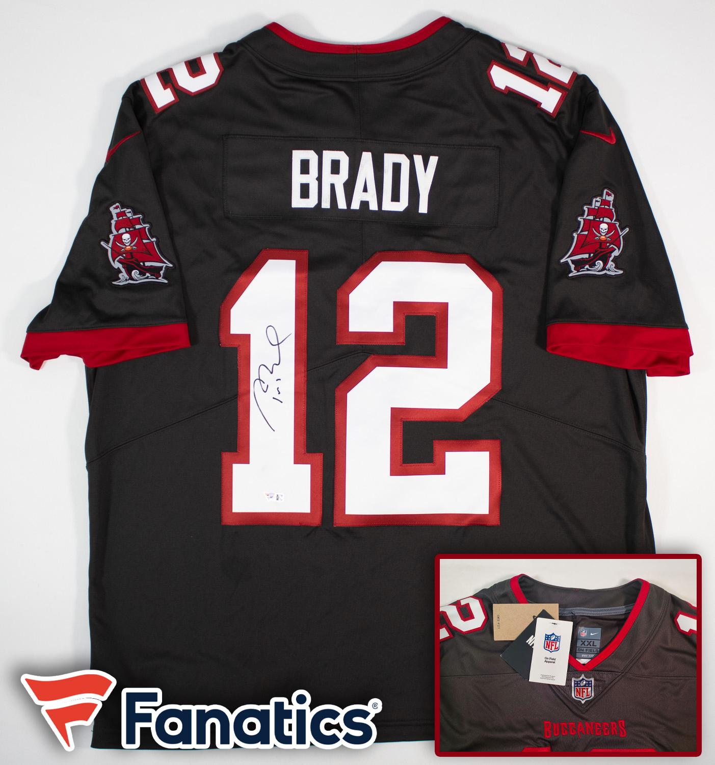 Fanatics Tom Brady Jersey Autographed Signed Tom Brady New England