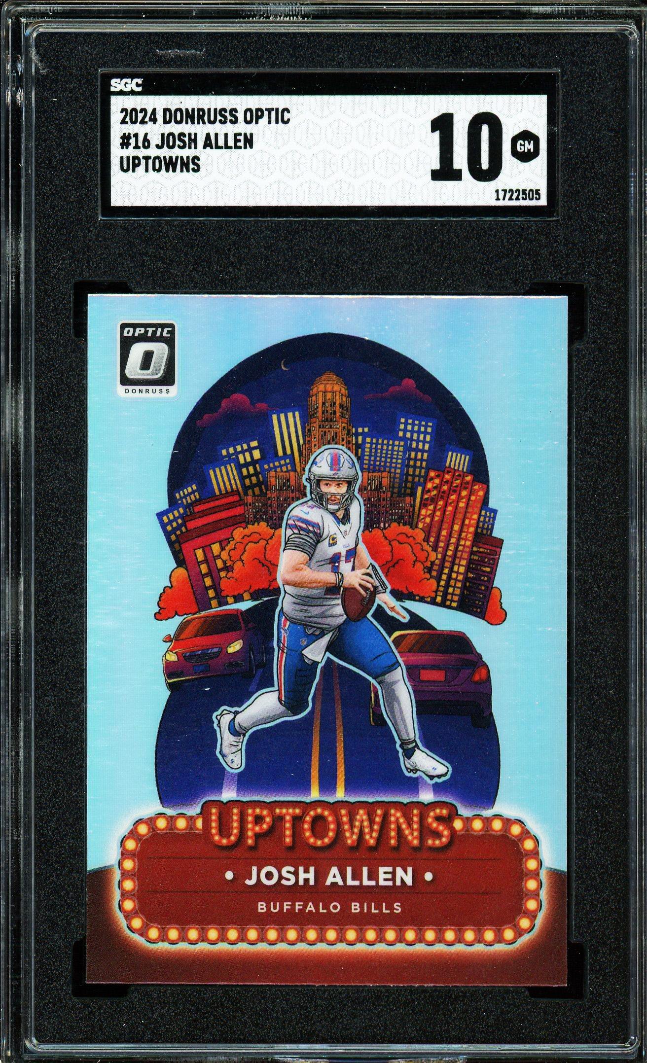 josh allen graded cards Josh Allen Rookie Card National Treasures Signature Combos /99 main image 0