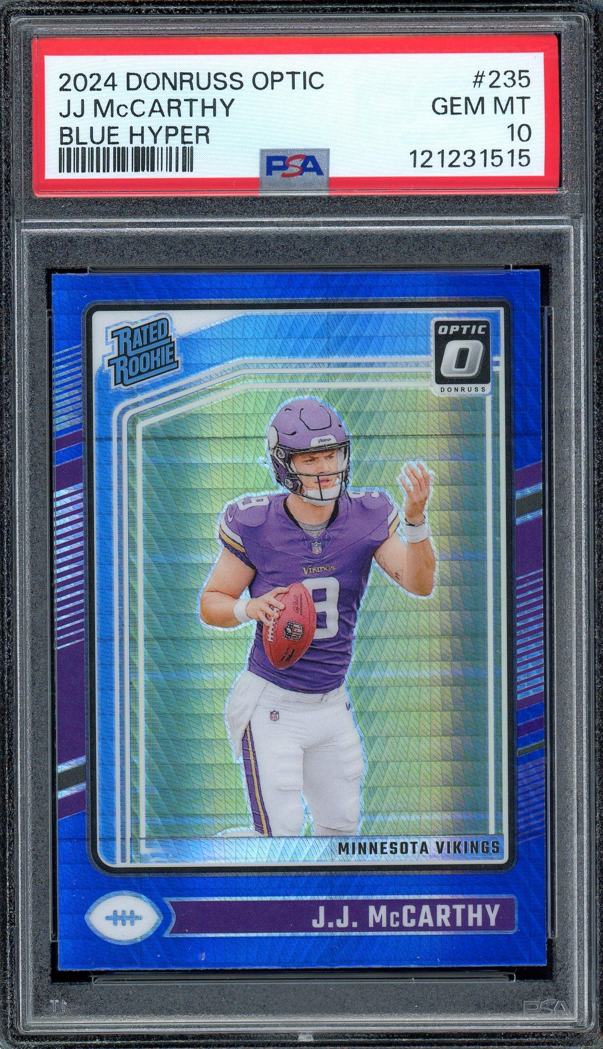 Lamar Jackson 2018 Panini Donruss Rated Rookie Card #317 PSA Gem Mint