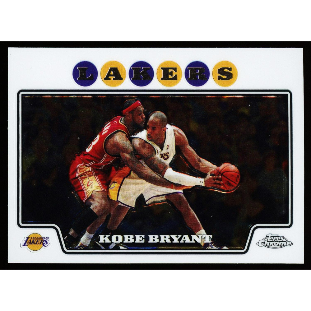 その他 NBA 08-09 topps chrome Kobe Bryant Kobe Bryant 2008 Topps Chrome Card #24 | Auction of Champions