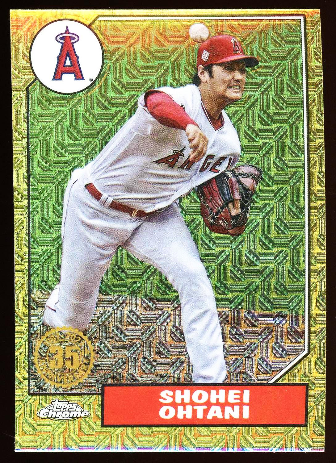 Shohei Ohtani 2022 Topps Chrome Gold Mojo Card | Auction of Champions