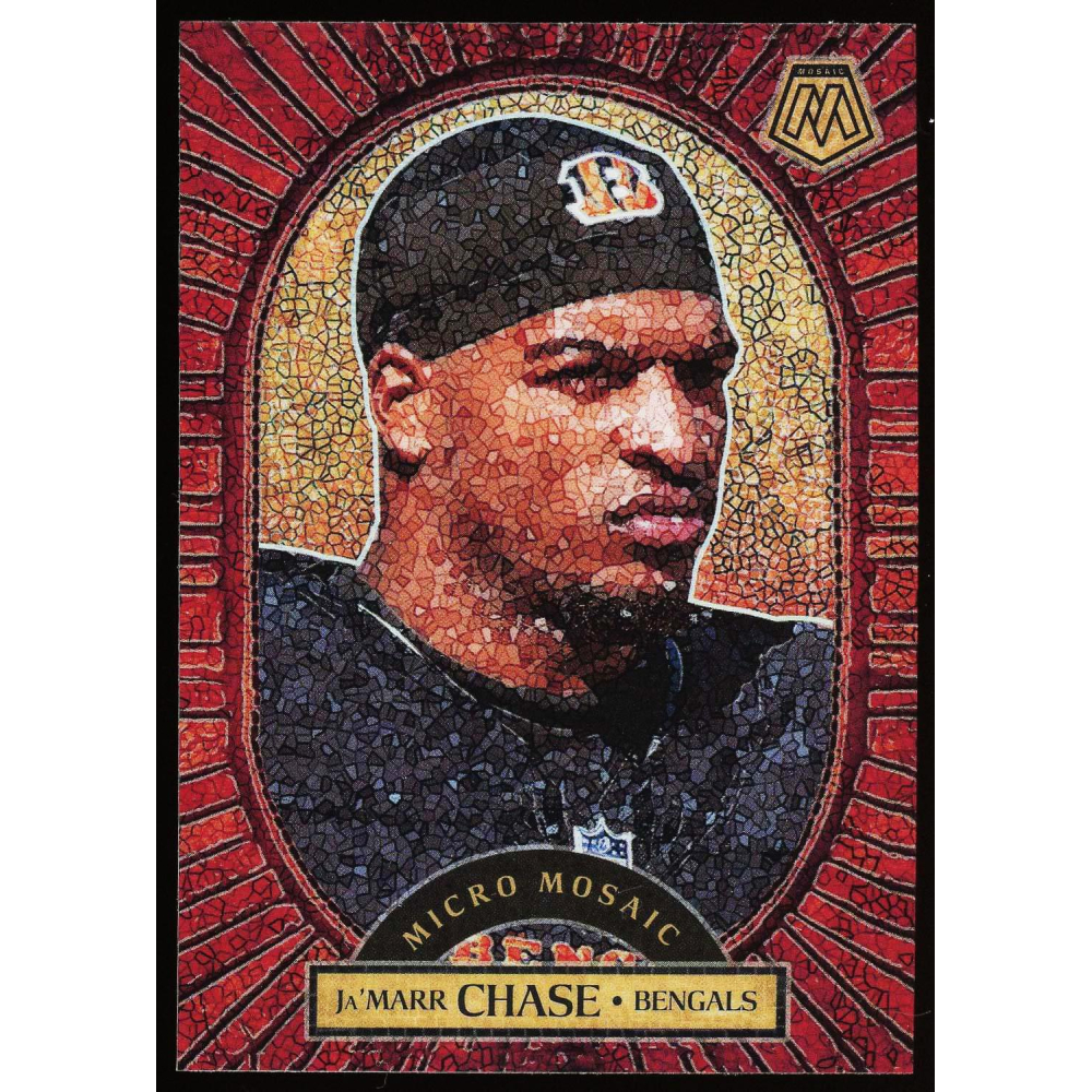 moecari♡ Ja'Marr Chase 2025 Panini Mosaic Micro Mosaic Card #21 | Auction