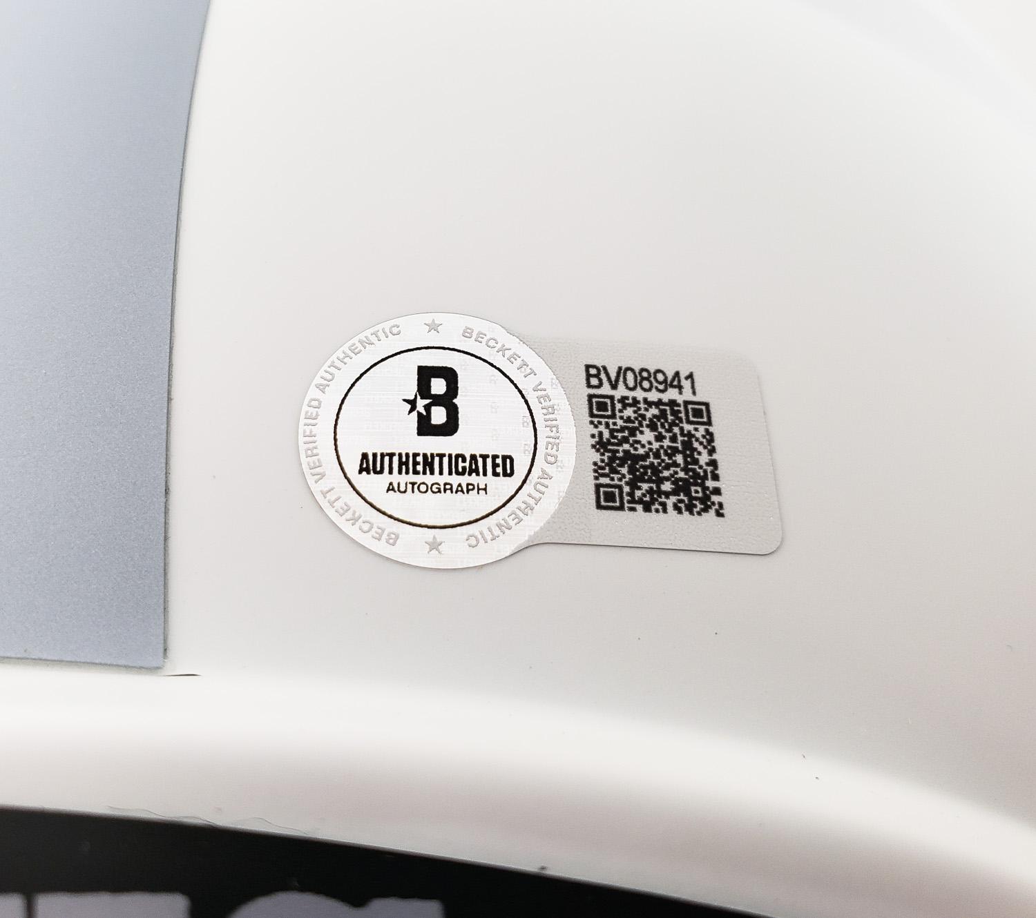 Troy Aikman Signed Full Size Replica Dallas Cowboys Lunar Eclipse