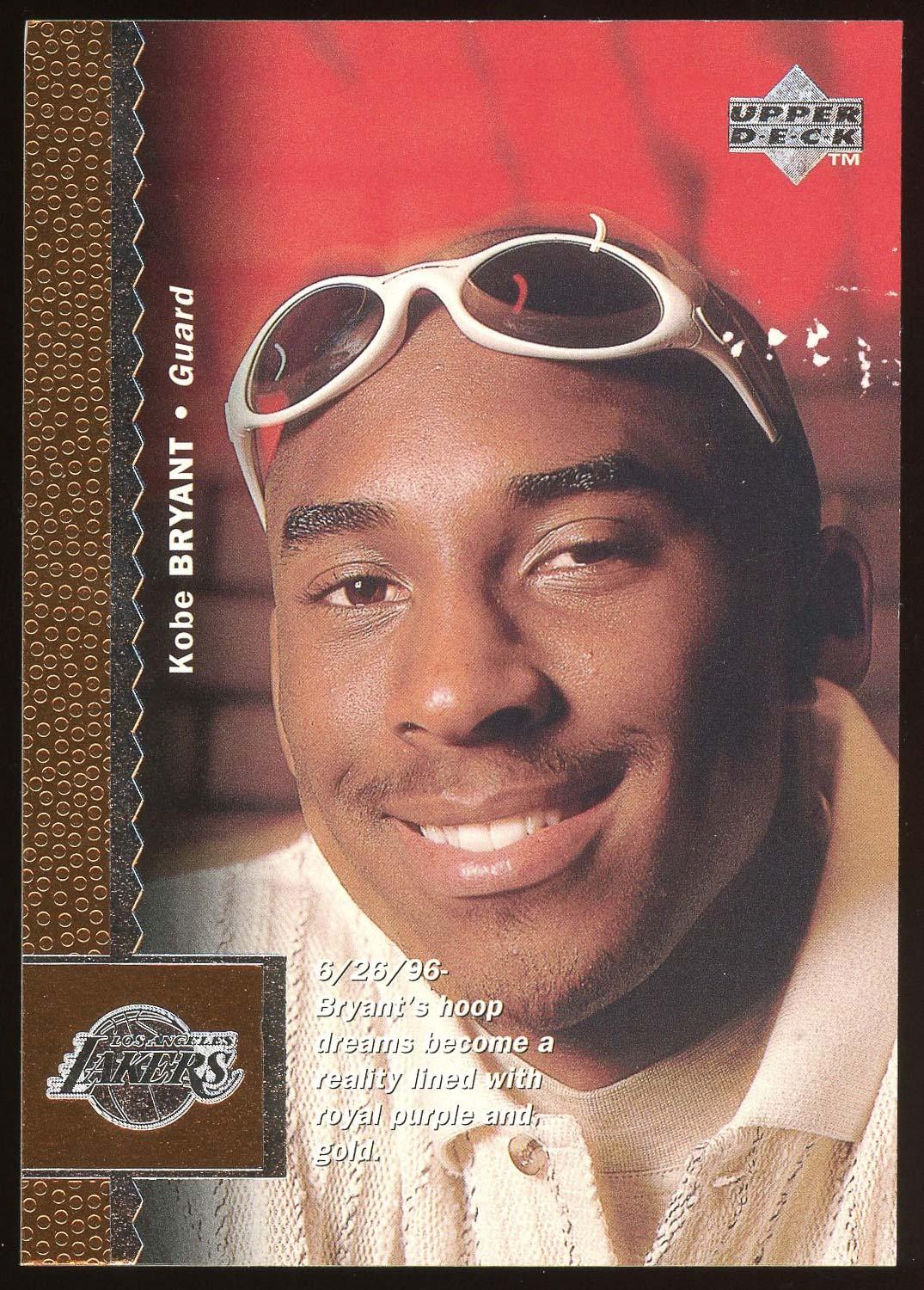 Kobe Bryant 1996 Upper Deck Rookie Card #58 | Auction of Champions