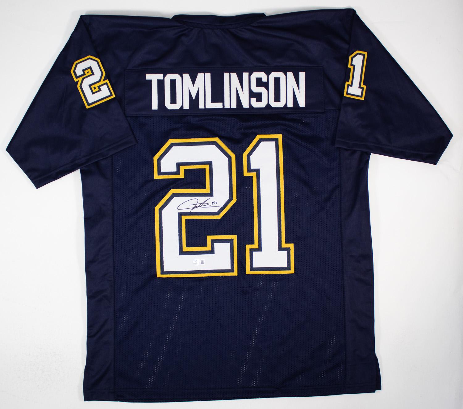 LaDainian Tomlinson Signed San Diego Chargers Custom Jersey