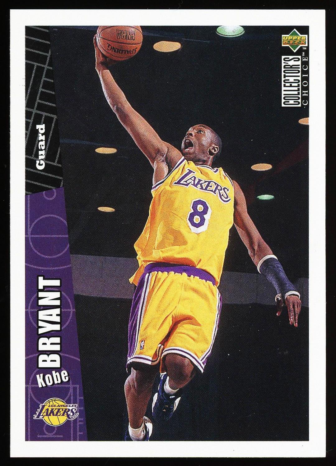1996 kobe bryant collectors choice
