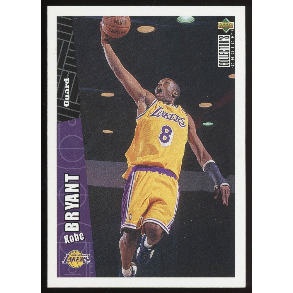 KOBE BRYANT　ROOKIE CARD　1996　UPPER　DECK 1996 Upper Deck Collectors Choice KOBE BRYANT Rookie, #LA2, PSA 10