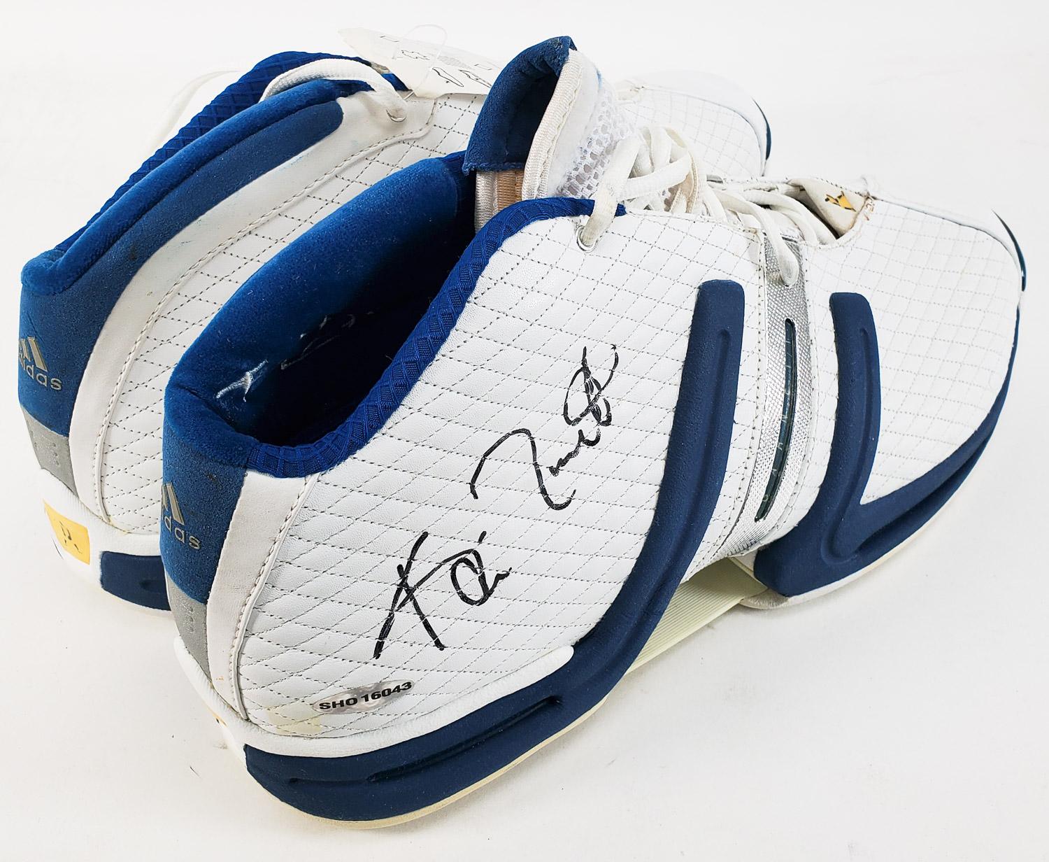 Kevin Garnett Signed Adidias Custom Inventory Basketball Shoe (UDA COA) |  Auction of Champions