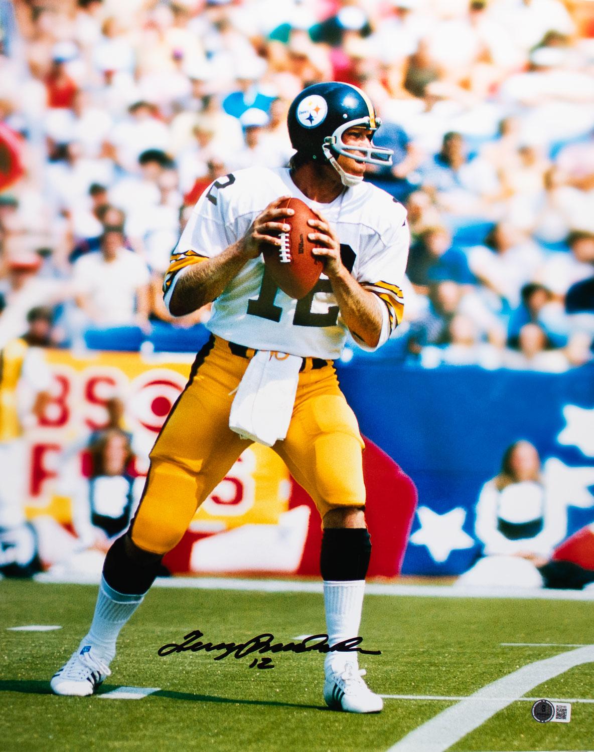 Terry Bradshaw Signed Pittsburgh Steelers 16x20 Photo (Beckett ...