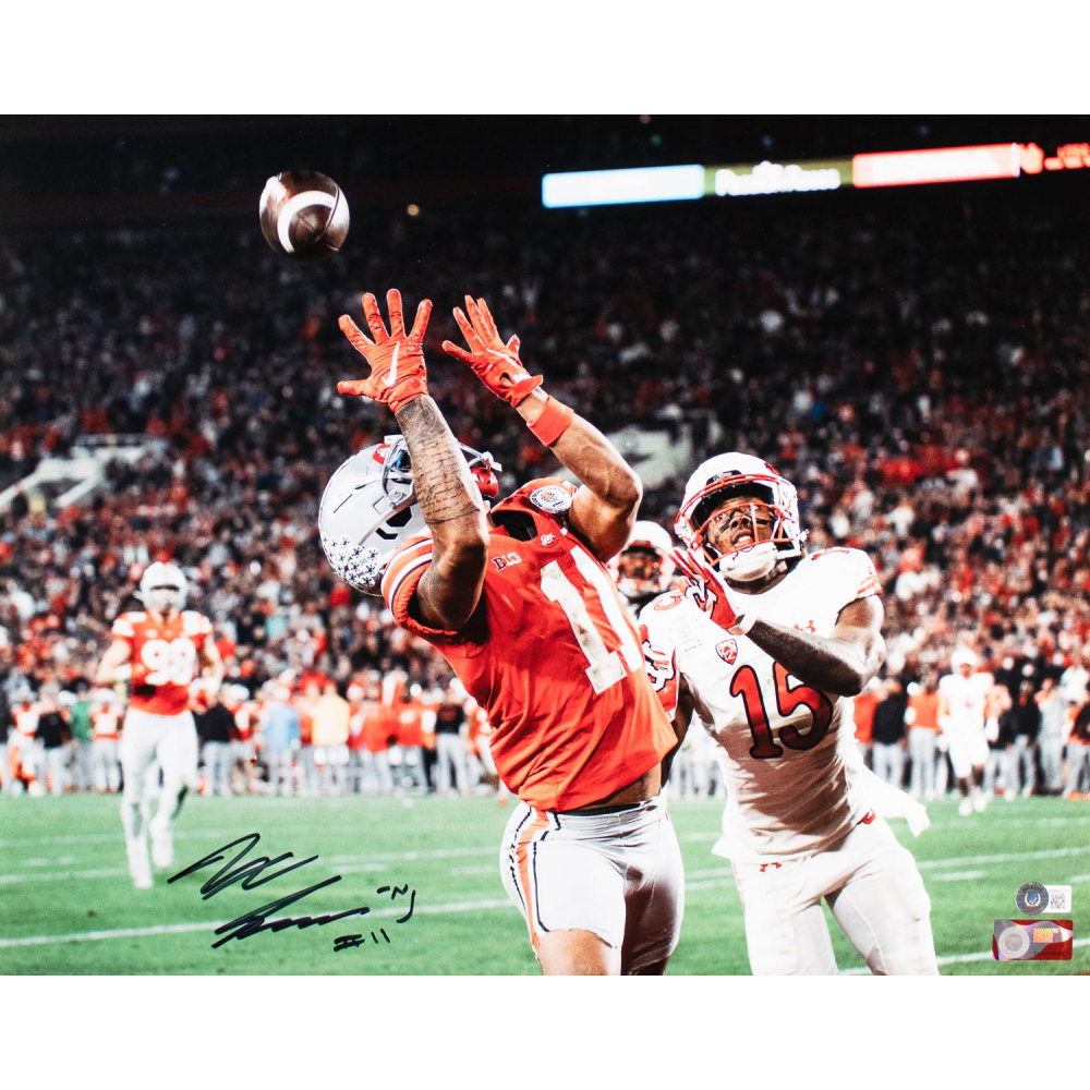 Jaxon Smith Njigba Signed Ohio State Buckeyes 16x20 Photo (Beckett