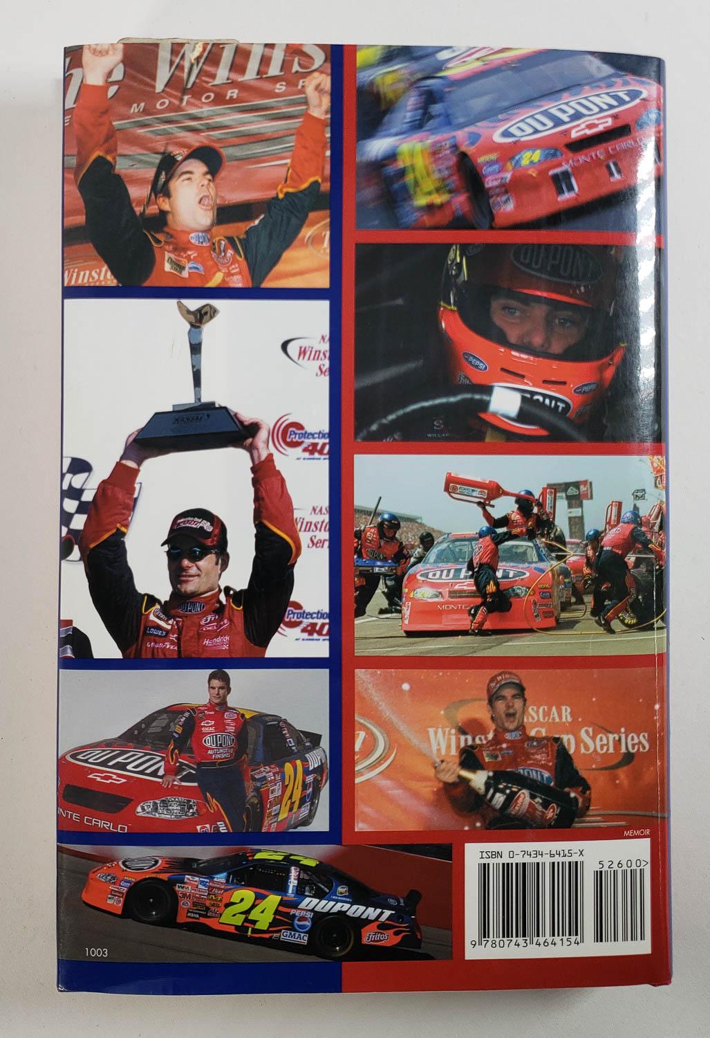 Jeff Gordon Signed 'Racing Back to the Front' Book (JSA COA