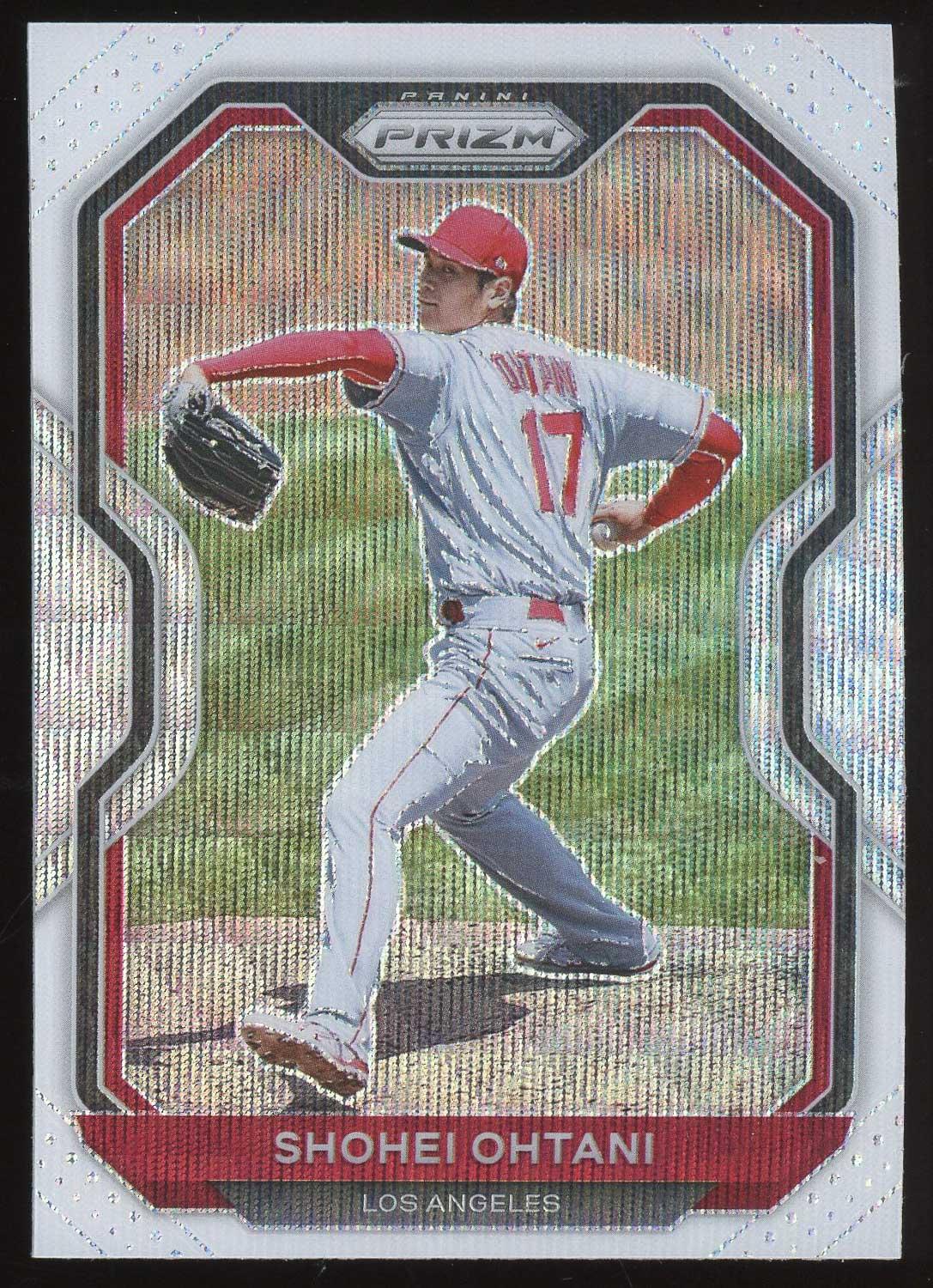 Shohei Ohtani 2021 Panini Prizm Silver Wave Card #183 | Auction of