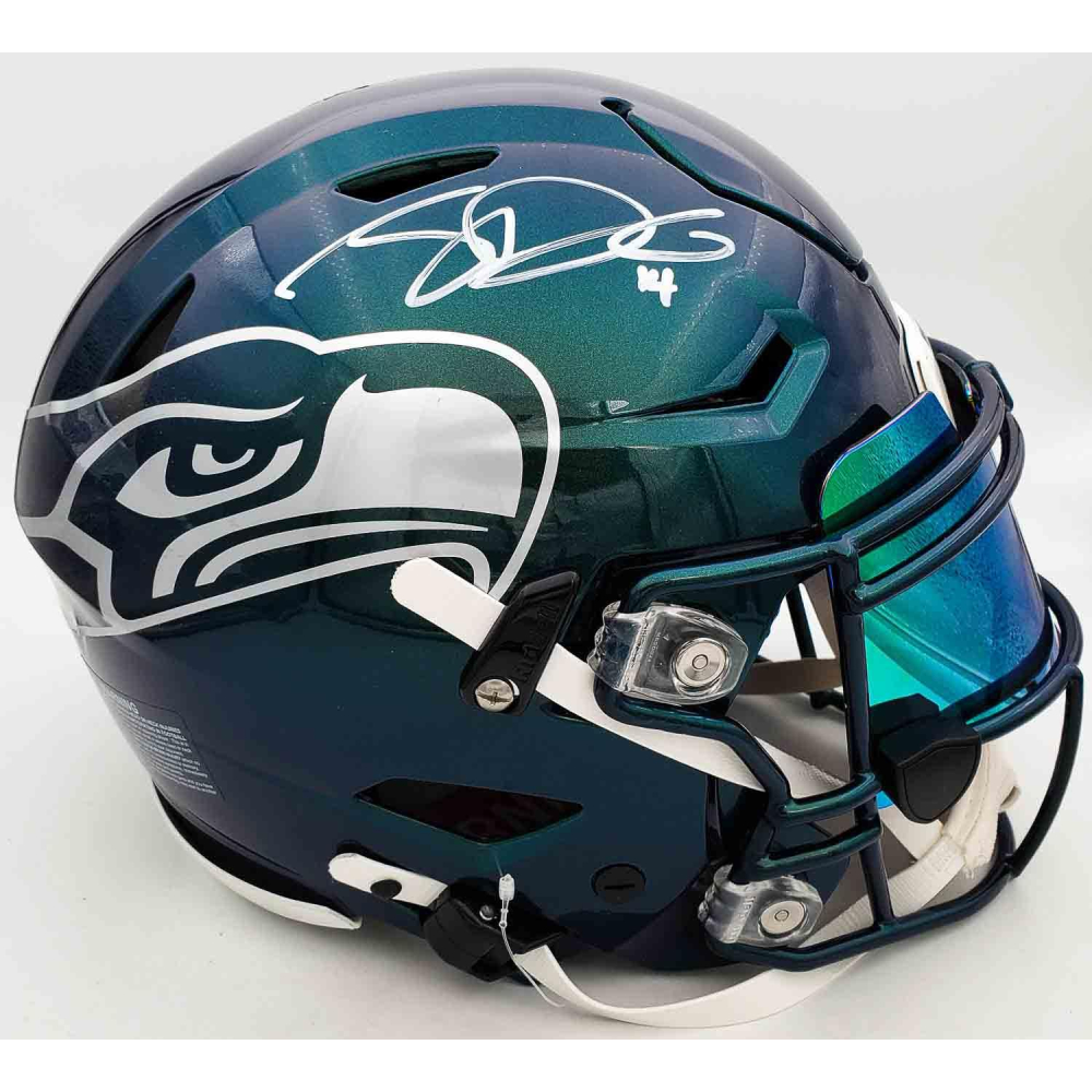 SpeedFlex Helmet: Sam Darnold Signed Full Size Seattle Seahawks On