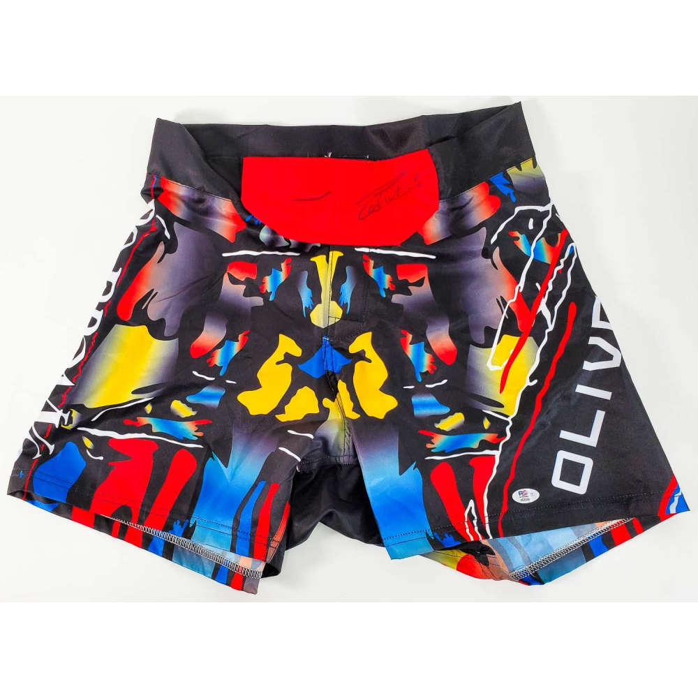 Charles Oliveira Signed UFC Fight Shorts (PSA/DNA ITP) | Auction
