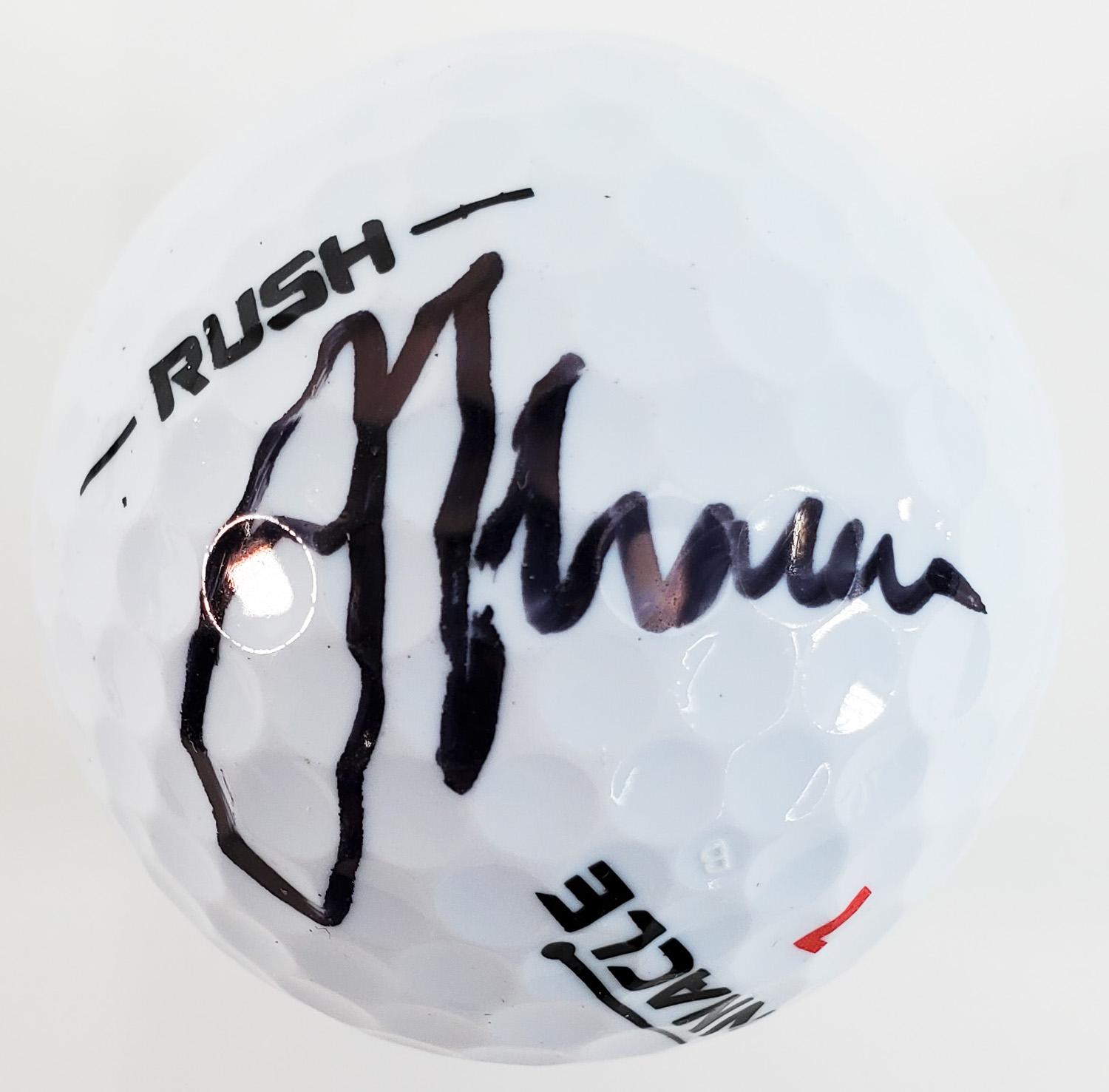 Justin Thomas Signed Pinnacle Golf Ball (JSA COA) | Auction of