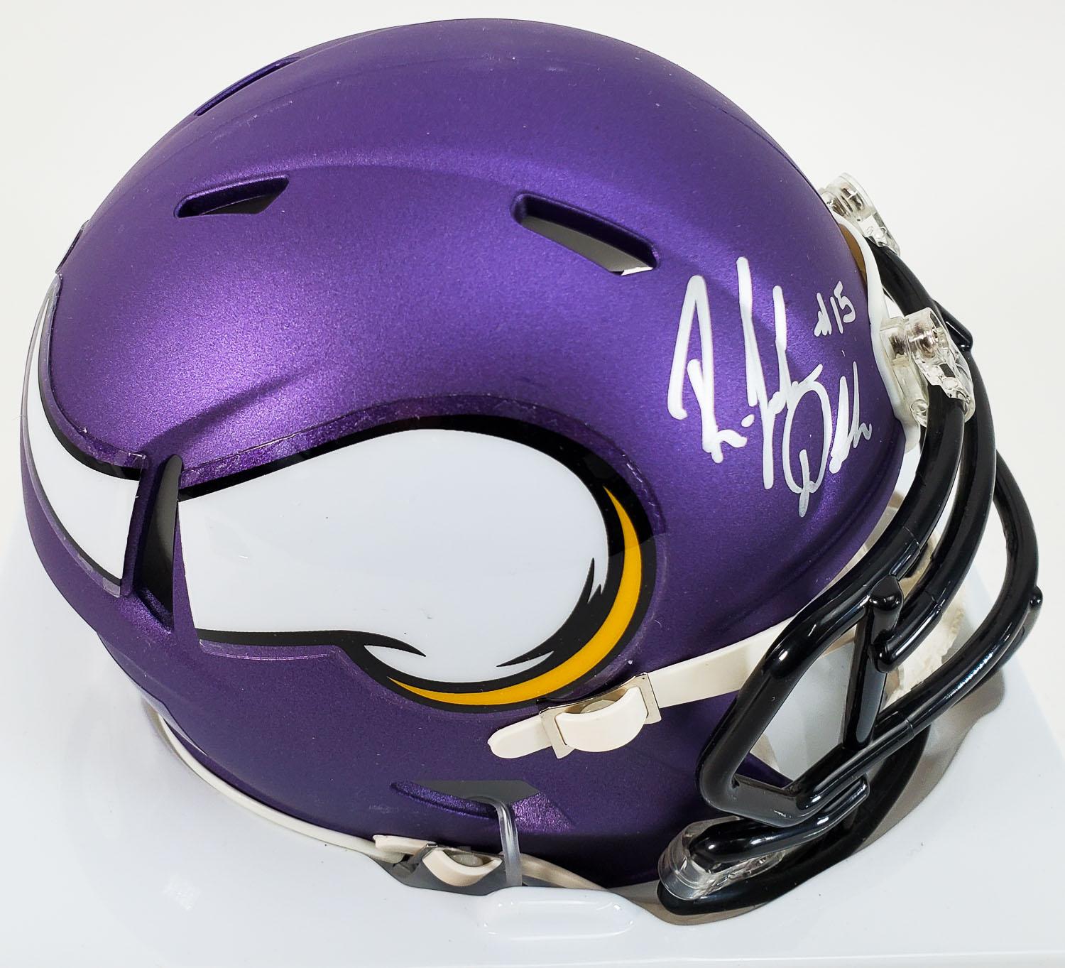 Joshua Dobbs Signed Minnesota Vikings Speed Mini Helmet (JSA