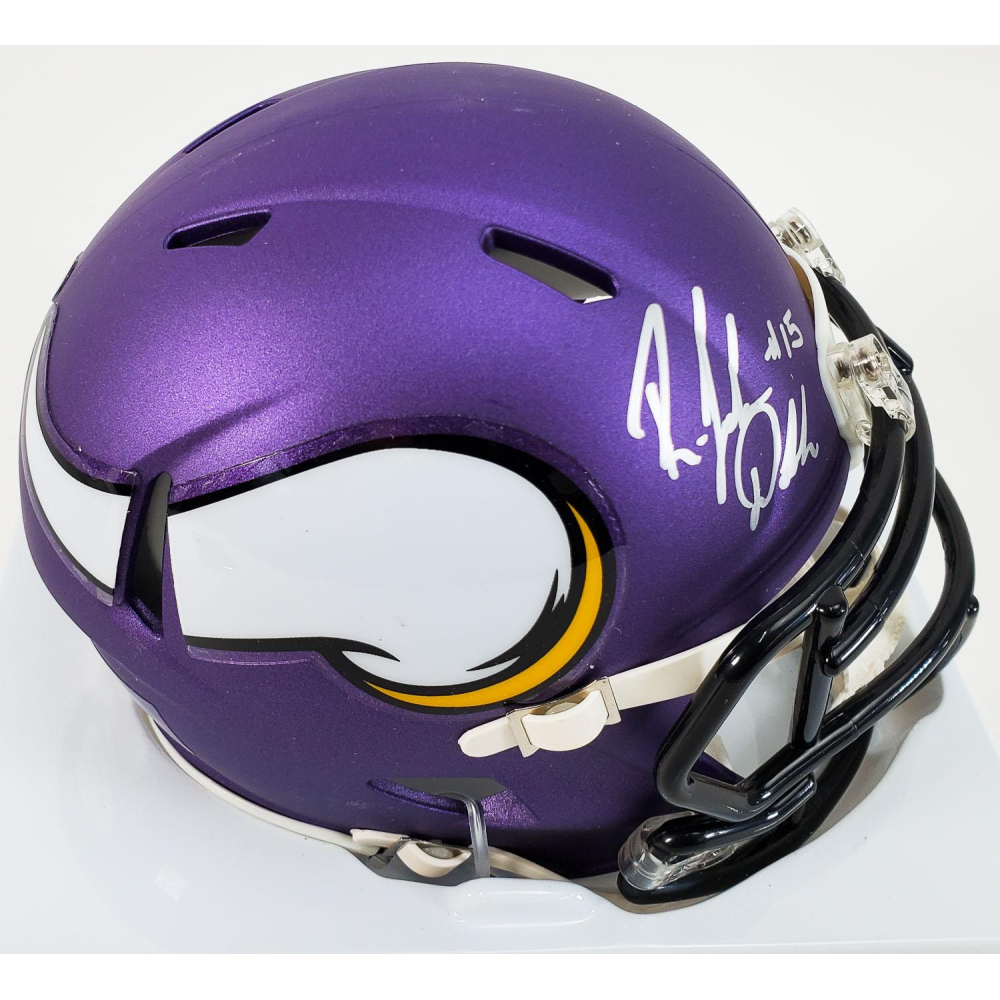Joshua Dobbs Signed Minnesota Vikings Speed Mini Helmet (JSA